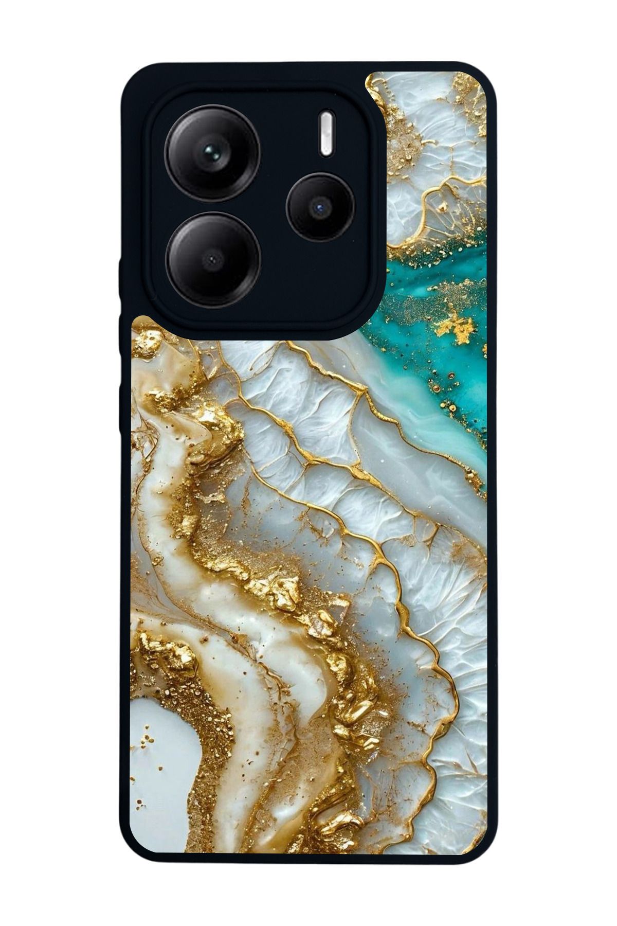 BGAKSESUAR Xiaomi Redmi Note 14 Mat Siyah uyumlu Kılıf – Yumuşak Silikon, Koruyucu, Şok Emici Kapak