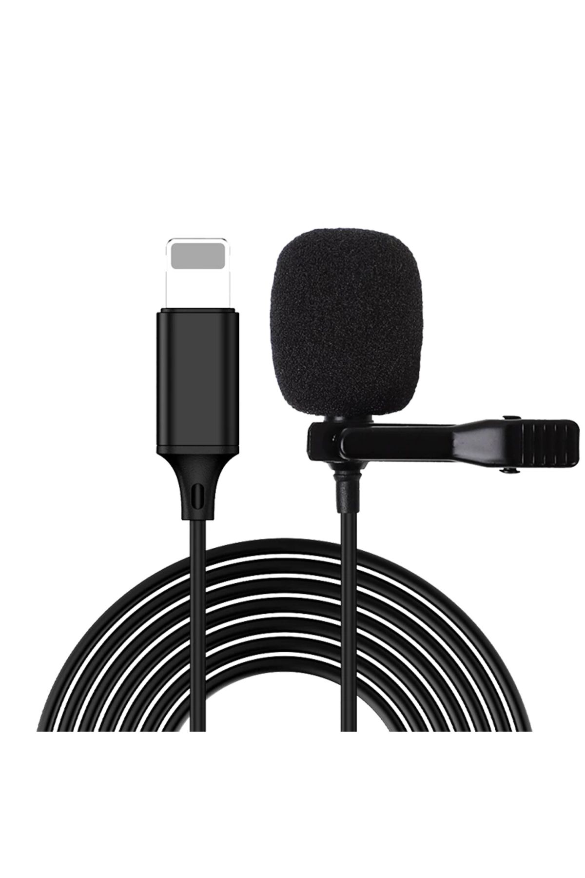 Nemere Magıcvoıce Jh-041 Lıghtnıng Girişli Kablolu Youtuber Yaka Mikrofon