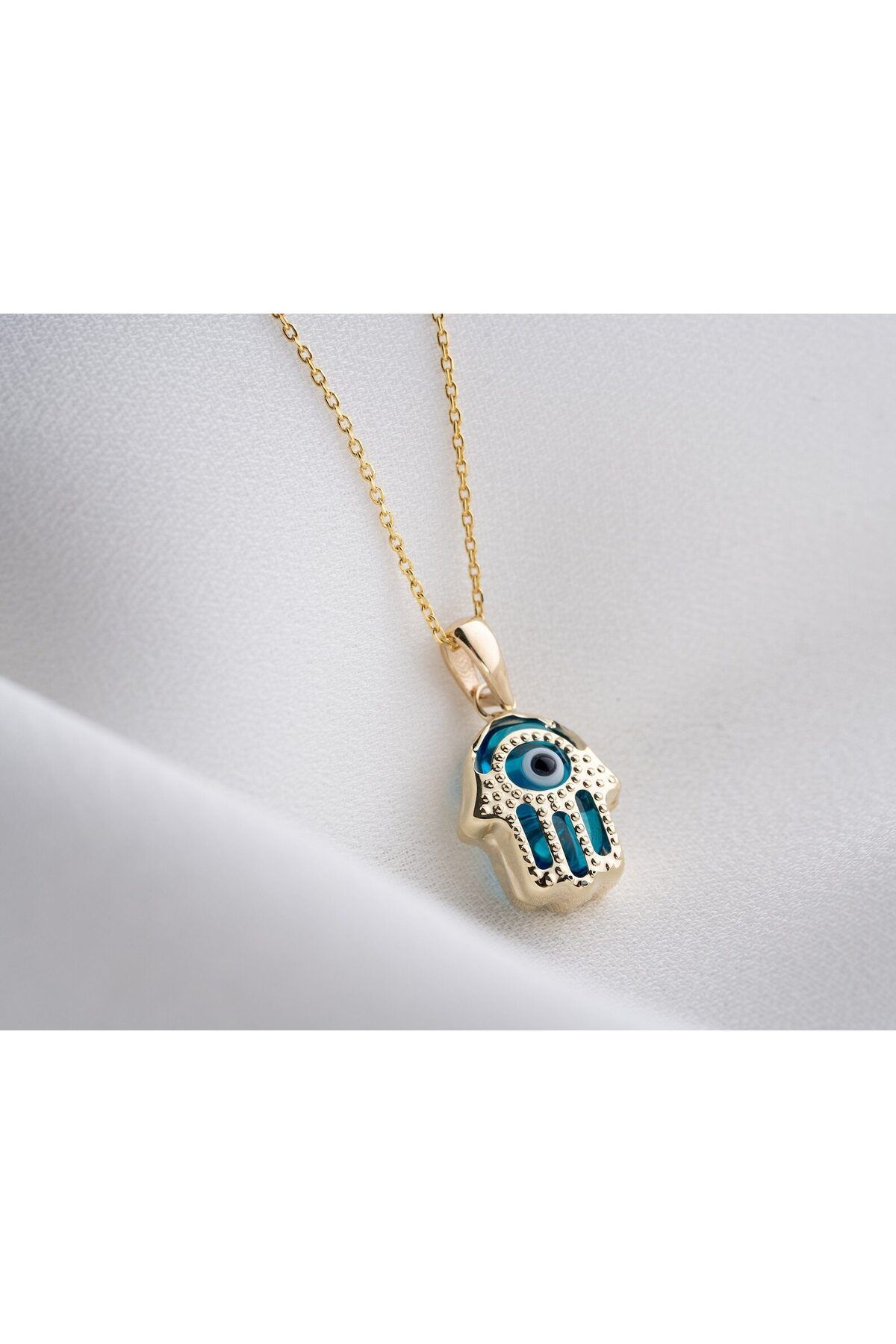 Wind Silver Hamsa Kolye 925 Ayar
