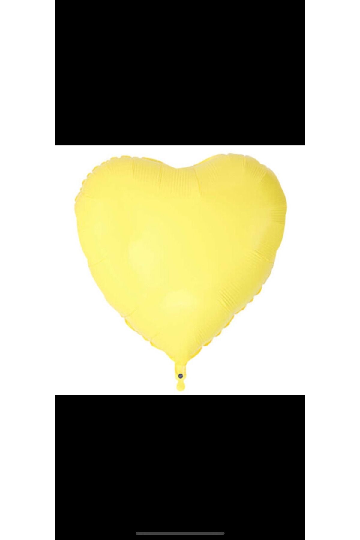 aloha concept Kalpli Sarı Folyo Balon