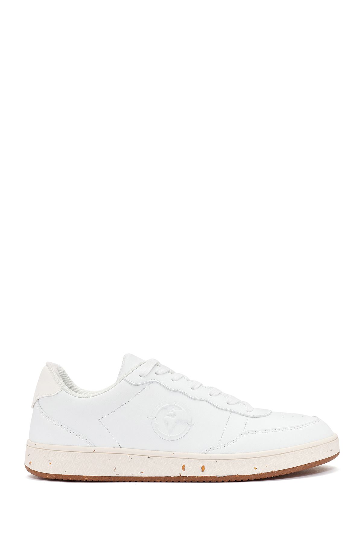 Derimod ACBC x Derimod Erkek Beyaz Bağcıklı Sneaker 25SFD780418