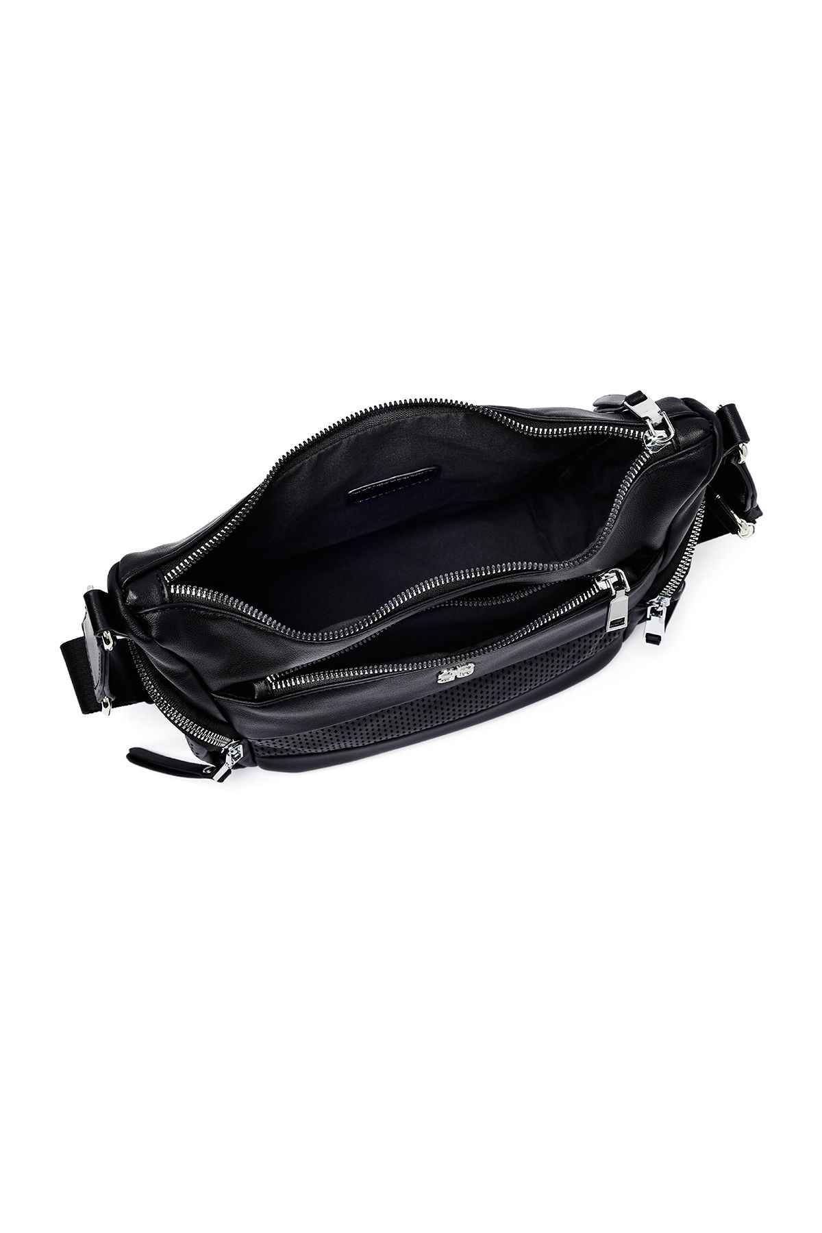 Derimod-Women's Black Long Strap Crossbody Bag 25Sbd251914 7