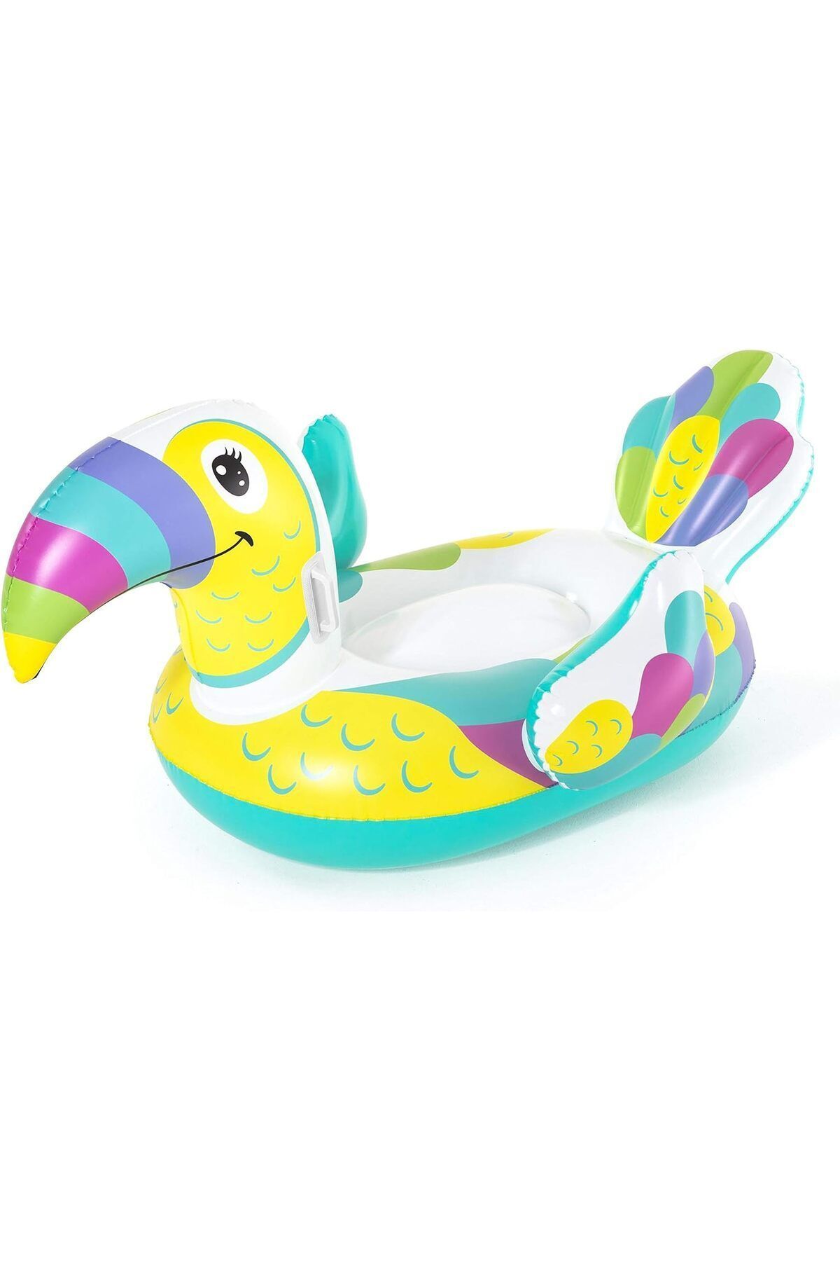 SerenityHaven 68" X 36"/1.73m X 91cm Toucan Pool Day Ride-on