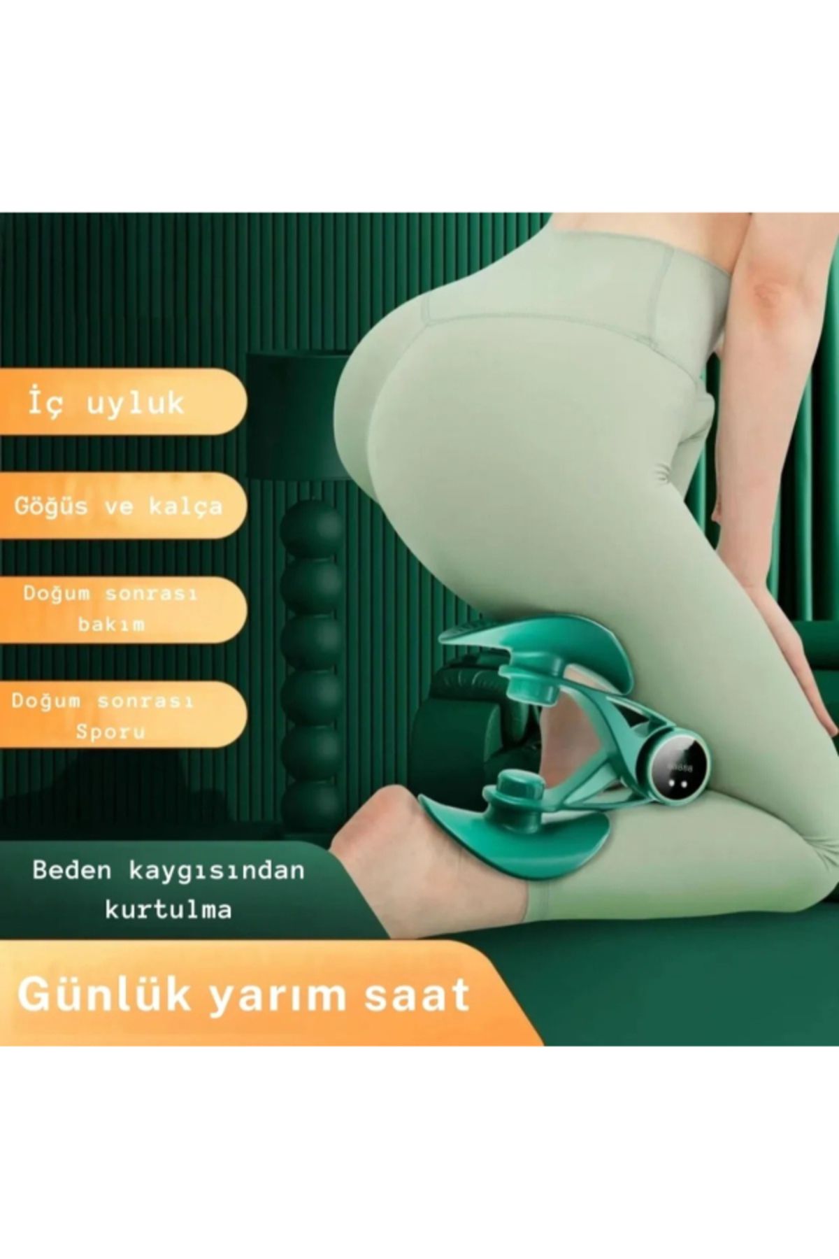COLLECTİON Kadınlar İçin Sayaçlı Bacak Kası Egzersiz Aleti