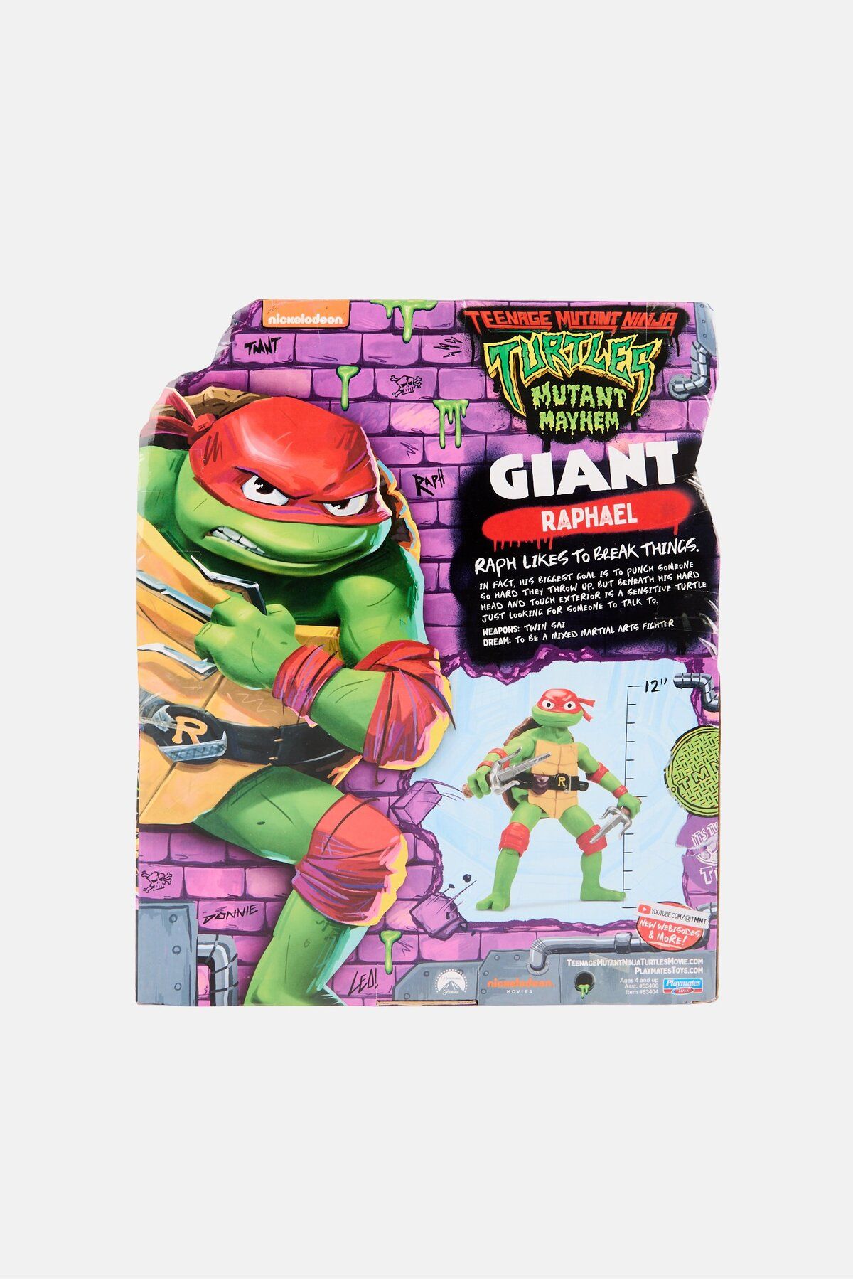 Teenage Mutant Ninja Turtles-Giant Raphael Action Figure 2
