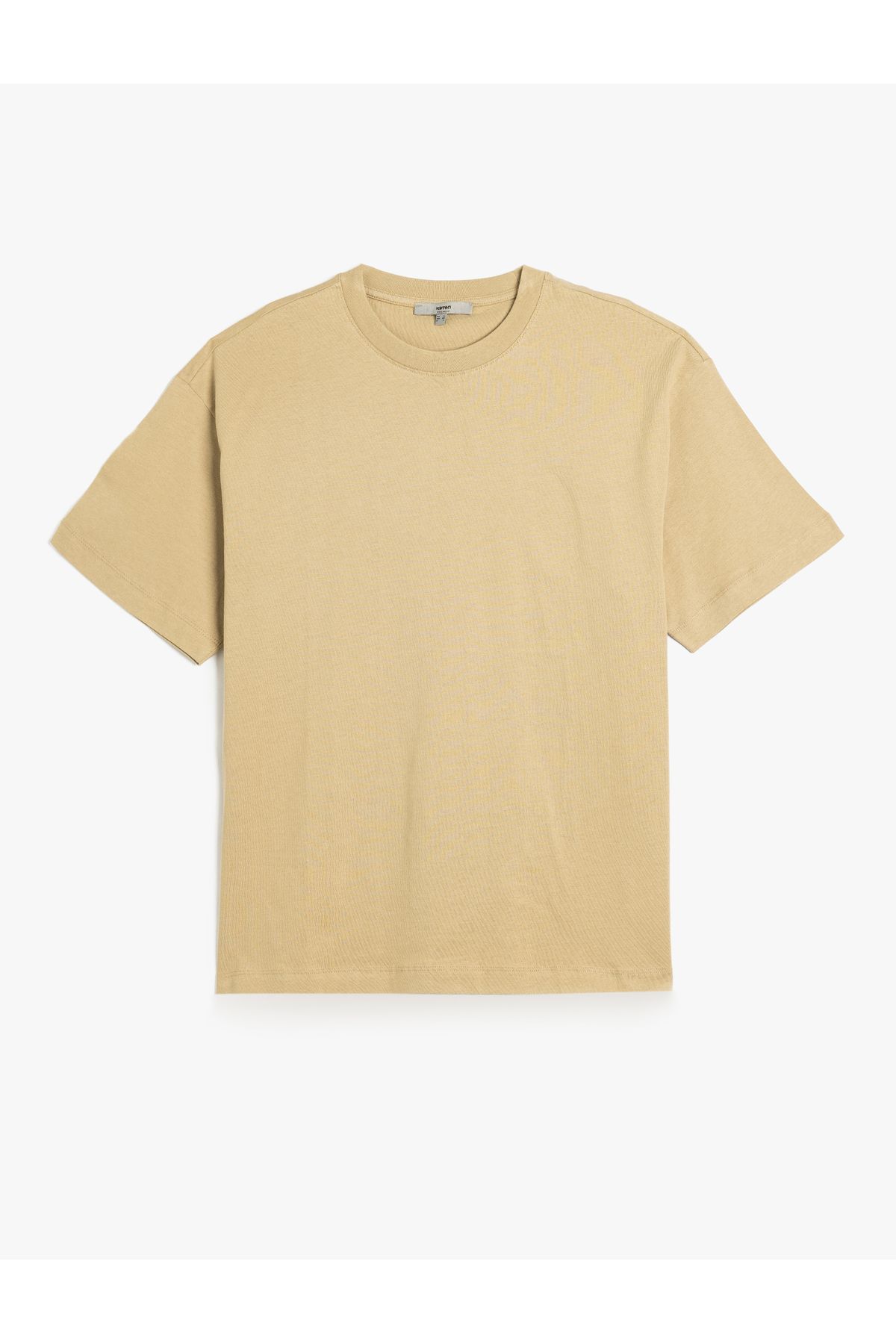 Koton KT - Kısa Kollu Pamuklu Bisiklet Yaka Basic Oversize Tişört