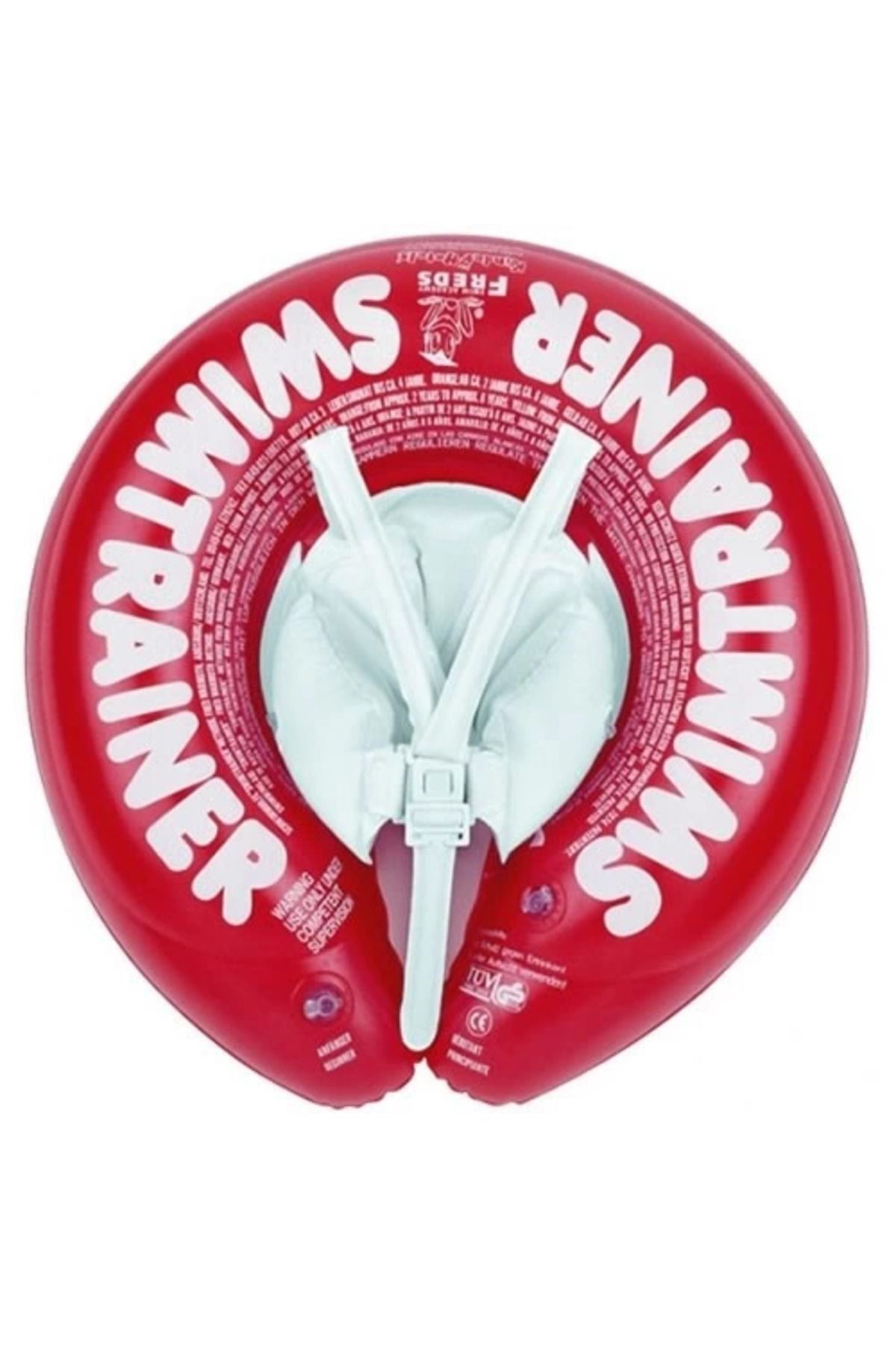 SerenityHaven Swimtrainer Yüzme Simidi (3-4 Yaş) Red
