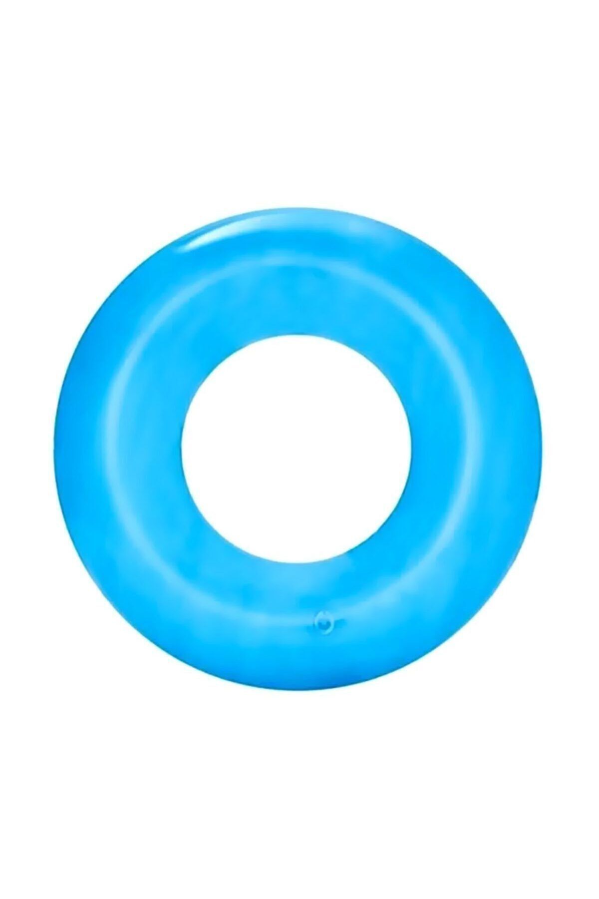 SerenityHaven 36022 Şeffaf Simit 51cm - Mavi