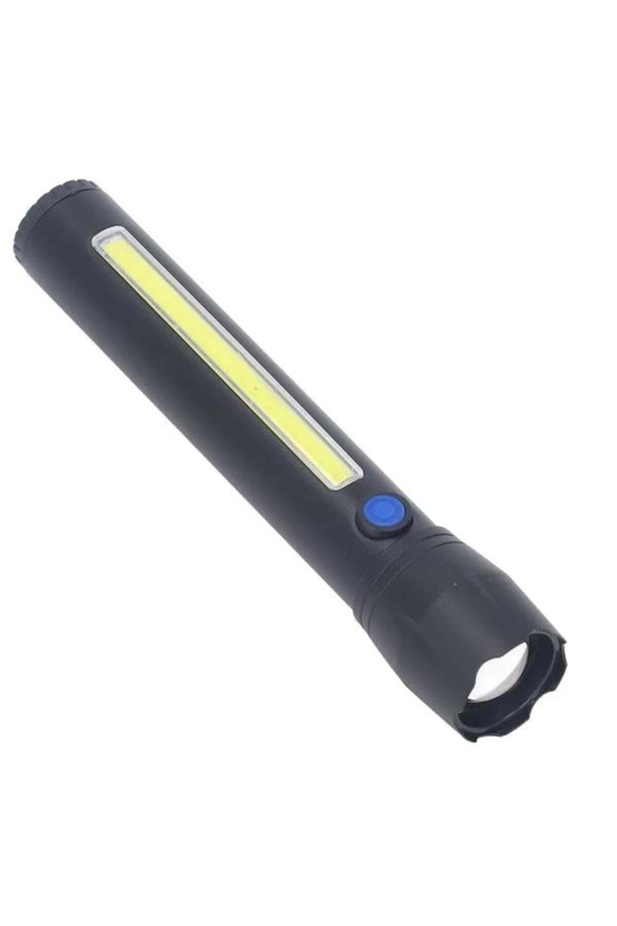 Pazarcan Powermaster Pm-16754 Şarj Edilebilir Zoomlu Cob Led El Feneri