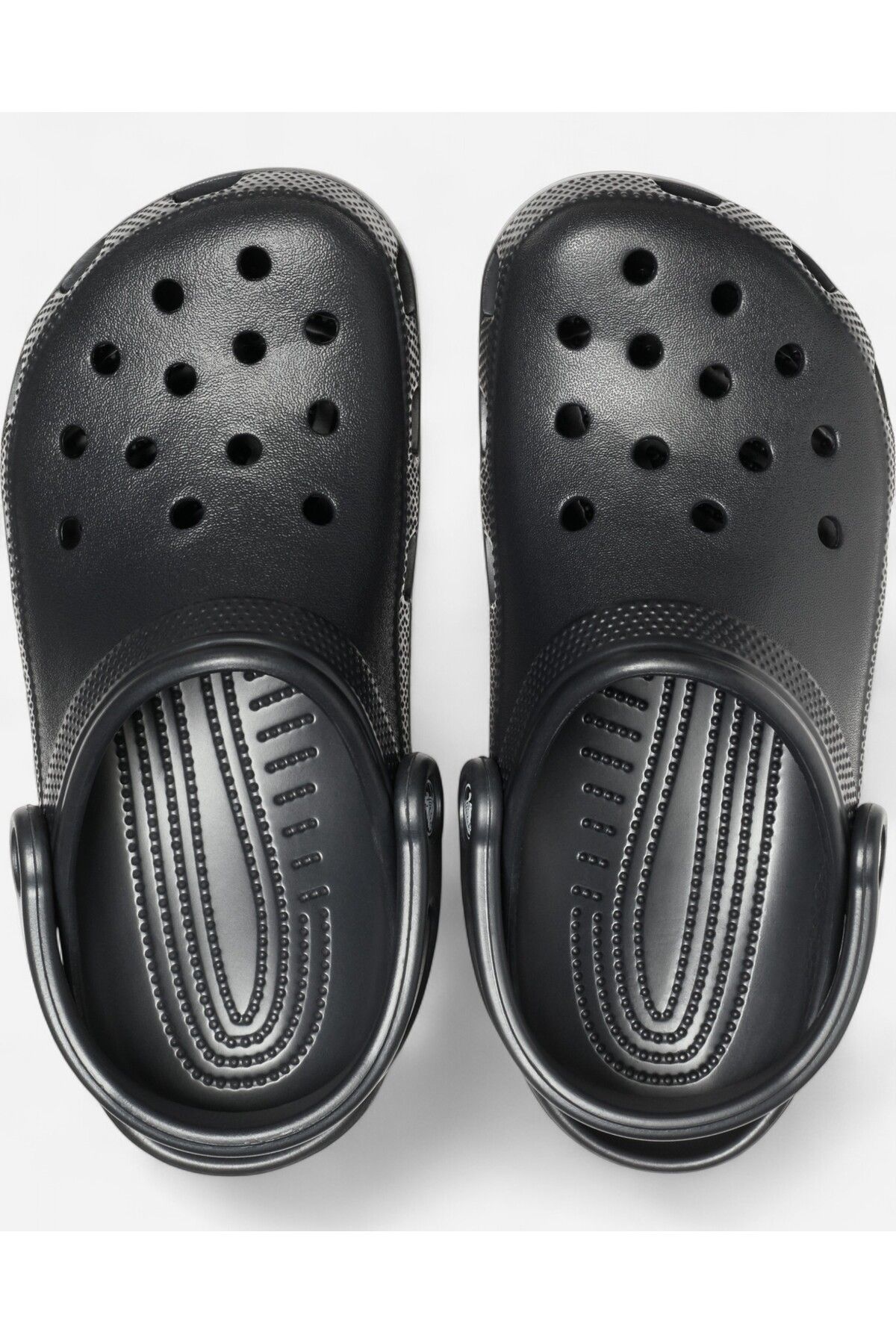 Crocs-Papuci negri unisex pentru utilizare zilnică confortabilă cu logo 10001-001 3