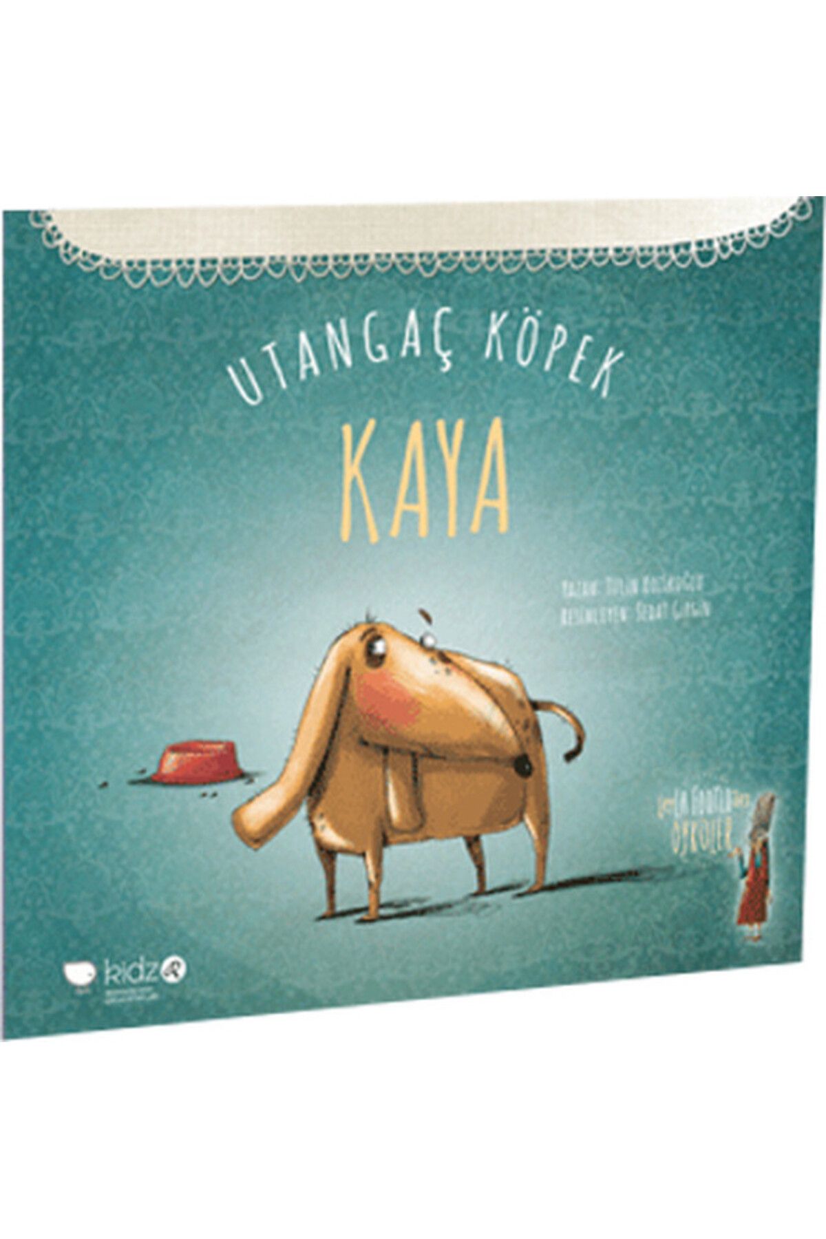 Genç Destek Utangaç Köpek Kaya