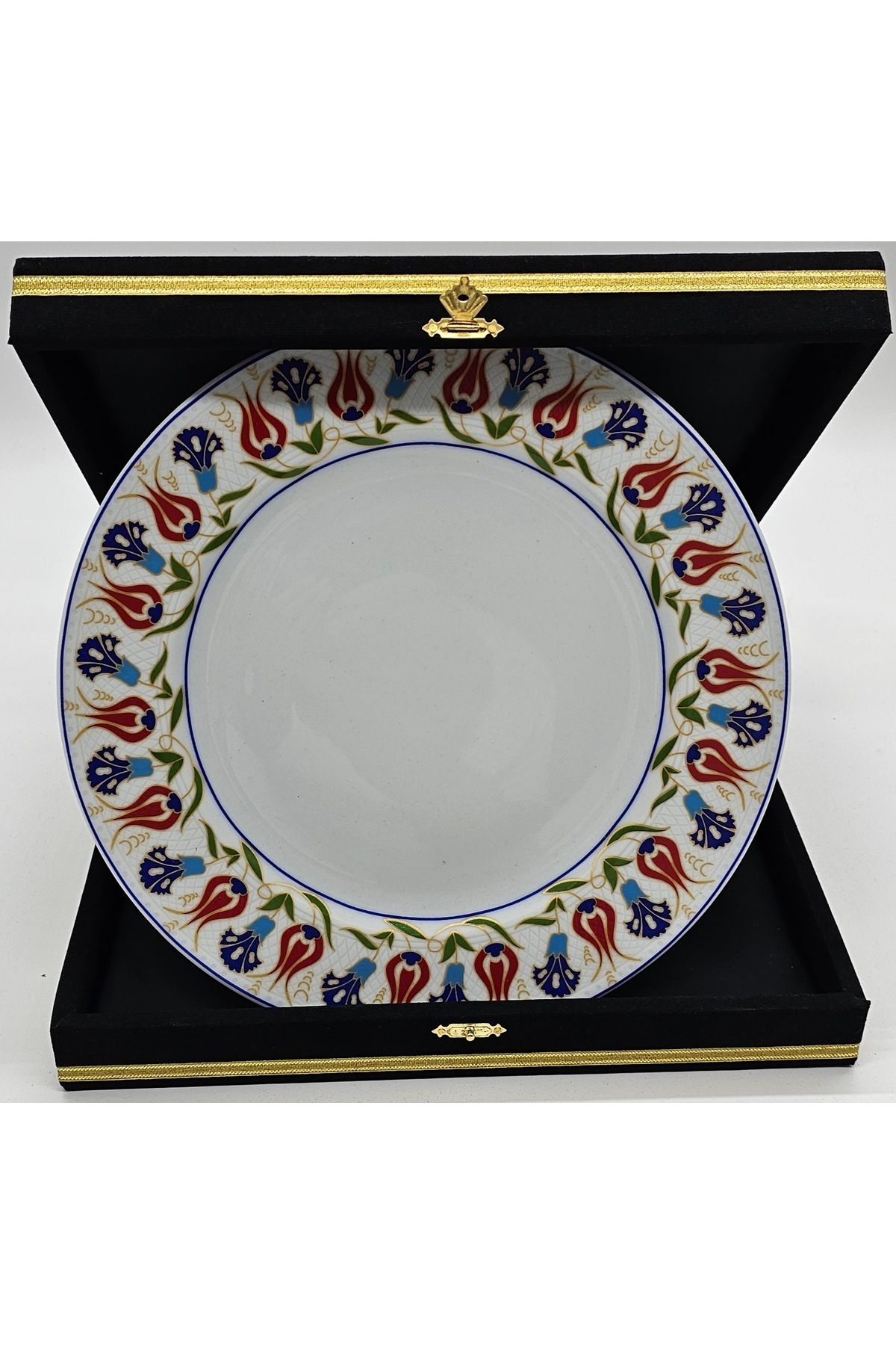 Ufuk Seramik 25 cm Porselen Tabak Kutulu