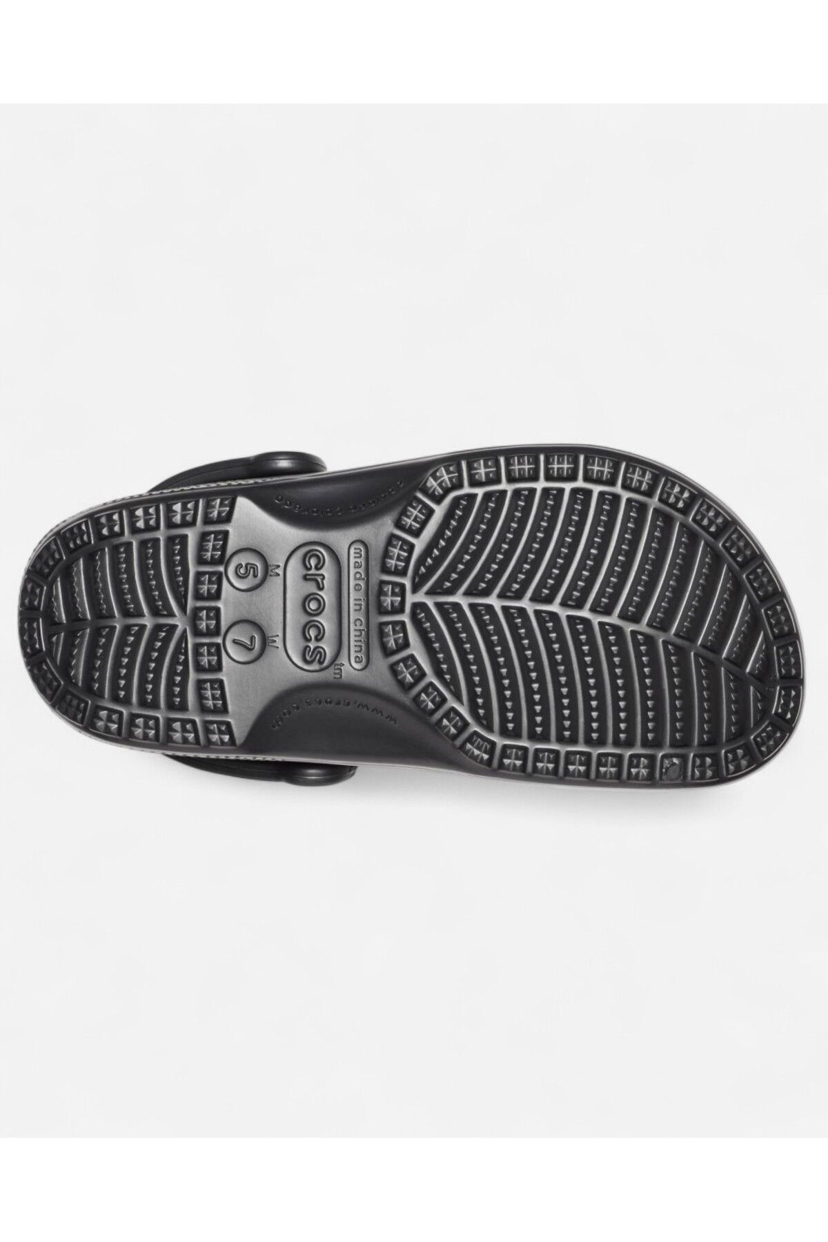Crocs-Papuci negri unisex pentru utilizare zilnică confortabilă cu logo 10001-001 5