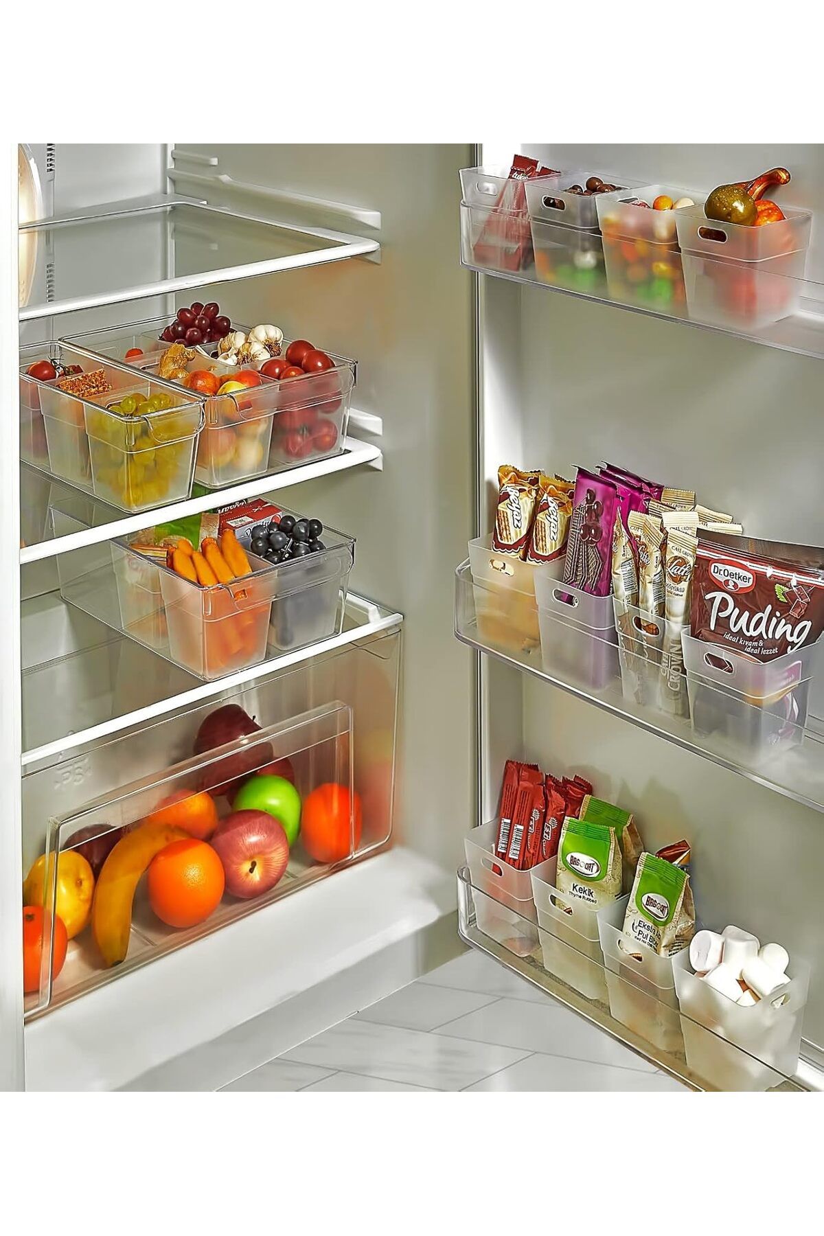 STOREMAX mrttnca Adet Buzdolabı Kapak İçi Düzenleyici Organizer | Buzdolabı İçi Düzenleyici Ve Banyo