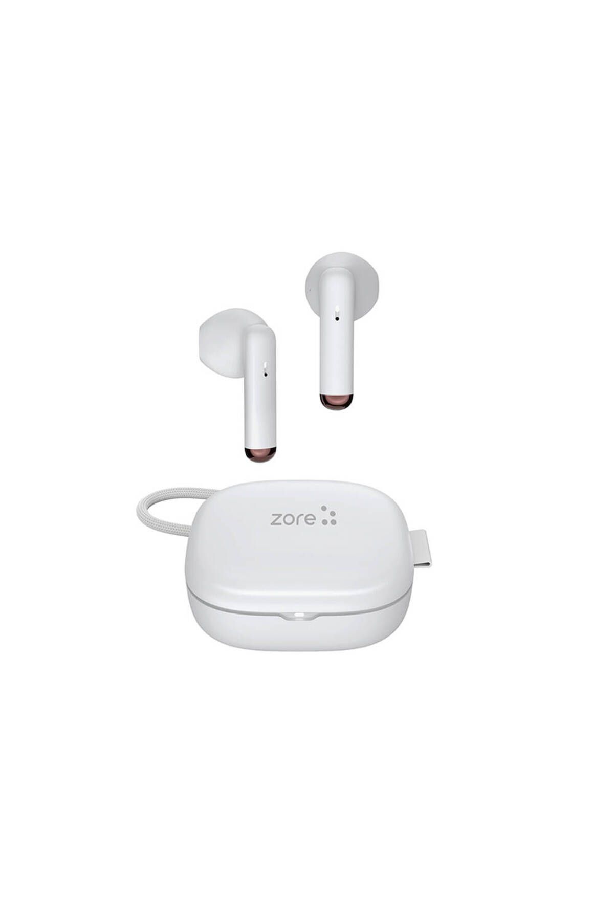 Fer10Tech F10T BTK-ZR73 Kulak İçi Bluetooth Kulaklık-Beyaz