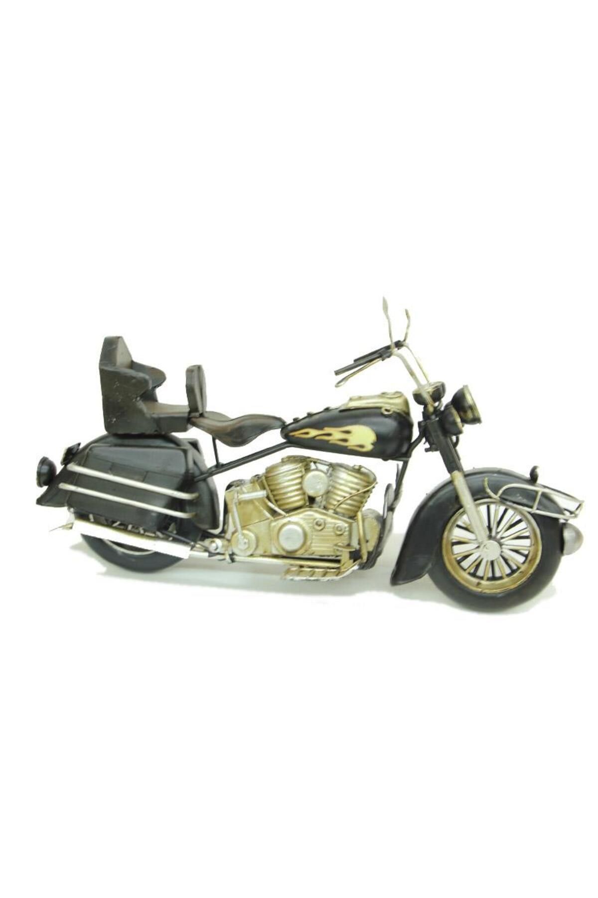 Serero Dekoratif Metal Motosiklet Vintage Chopper Ev Ofis Hediyelik