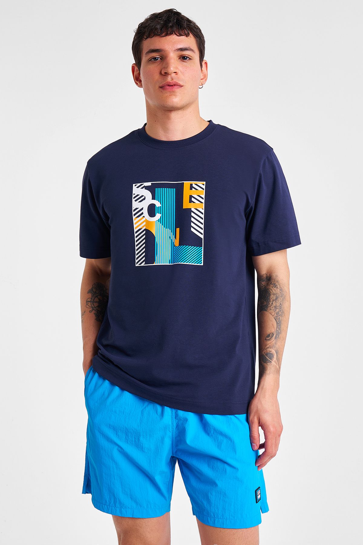 Lescon Erkek Kısa Kollu T-Shirt 25Y-1167