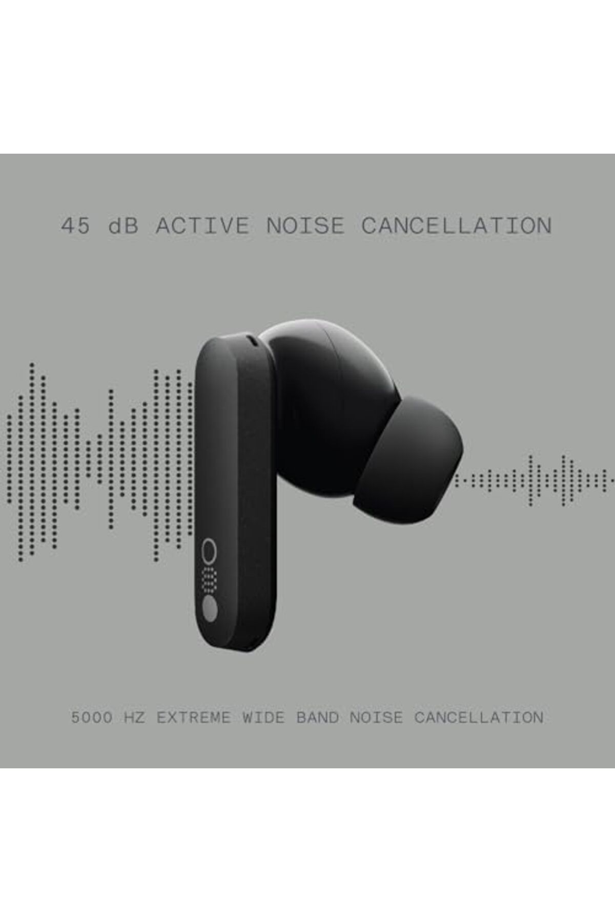 cmf by NOTHING-سماعات أذن لاسلكية Buds Pro مع تقنية إلغاء الضوضاء النشطة 45 ديسيبل، وتقنية Ultra Bass، وقاعدة ديناميكية مخصصة 5