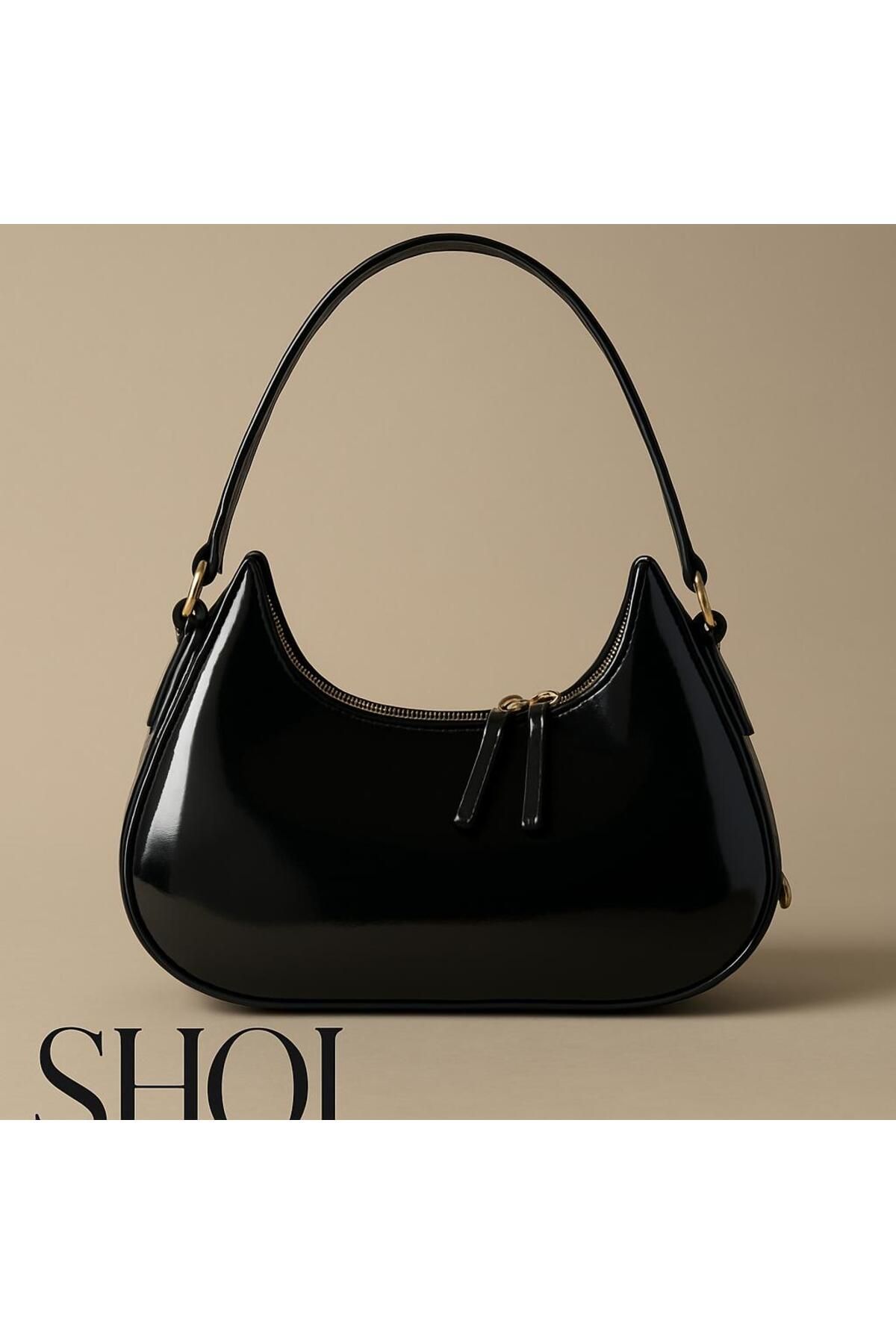 Shoi Cherry Bag Acı Kahve Omuz Çantası