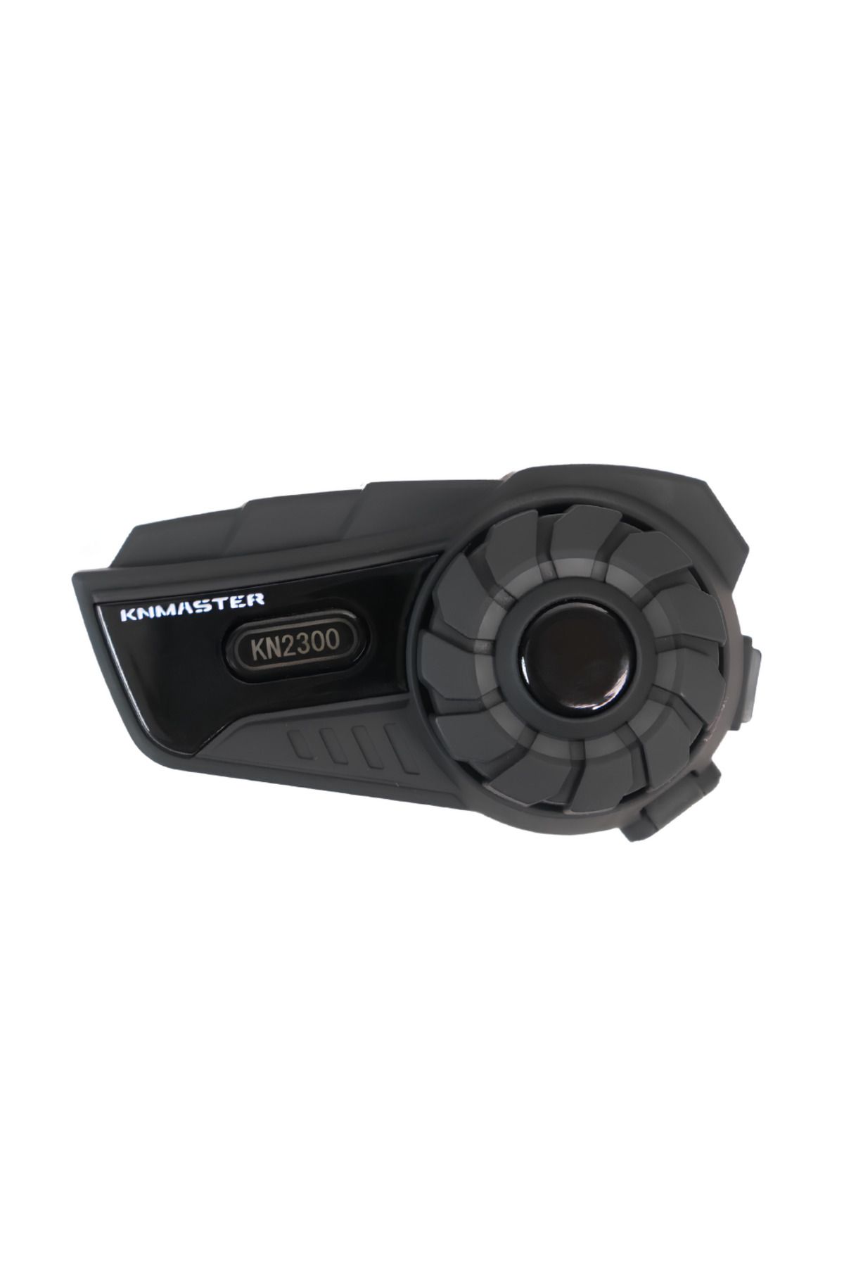 Knmaster KN2300 Motosiklet Kask İnterkom Bluetooth Intercom Kulaklık Seti - Siyah