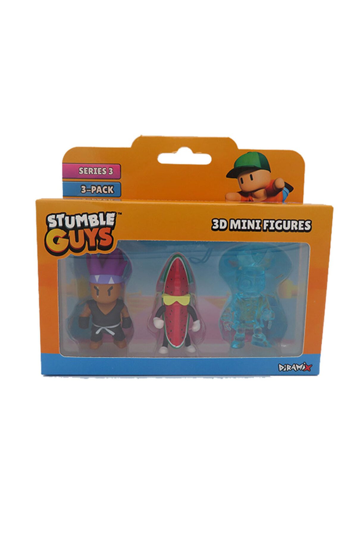 Stumble Guys 3'lü Mini Figür S3-SG-4002_3-6
