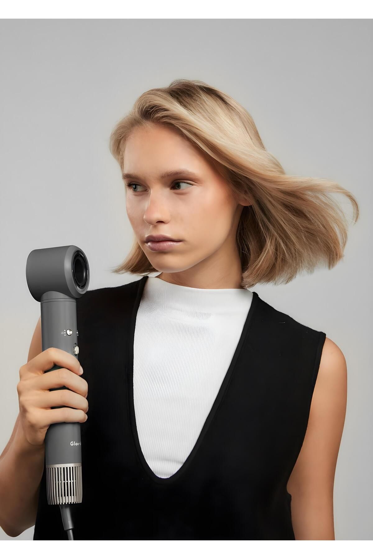 Glorifar Airwrap Styler Pro 5in1 Saç Şekillendirici Bldc Fırçasız Motor Ion Teknoloji Saç Kurutma Makinesi