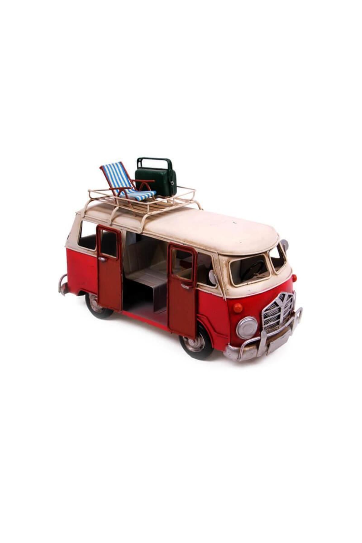 Serero Dekoratif Metal Minibüs Vintage Vosvos Hediyelik