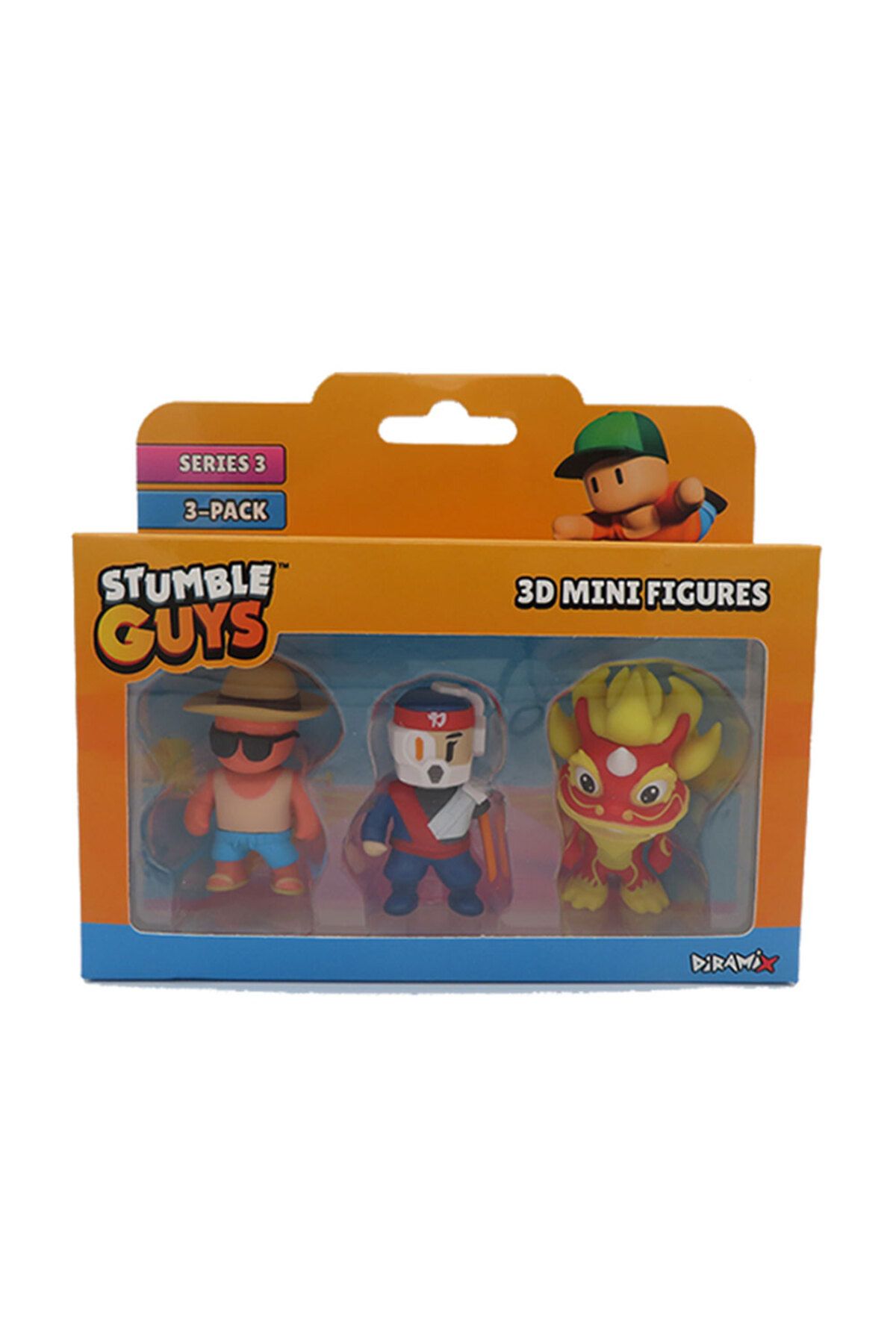 Stumble Guys 3'lü Mini Figür S3-SG-4002_3-2