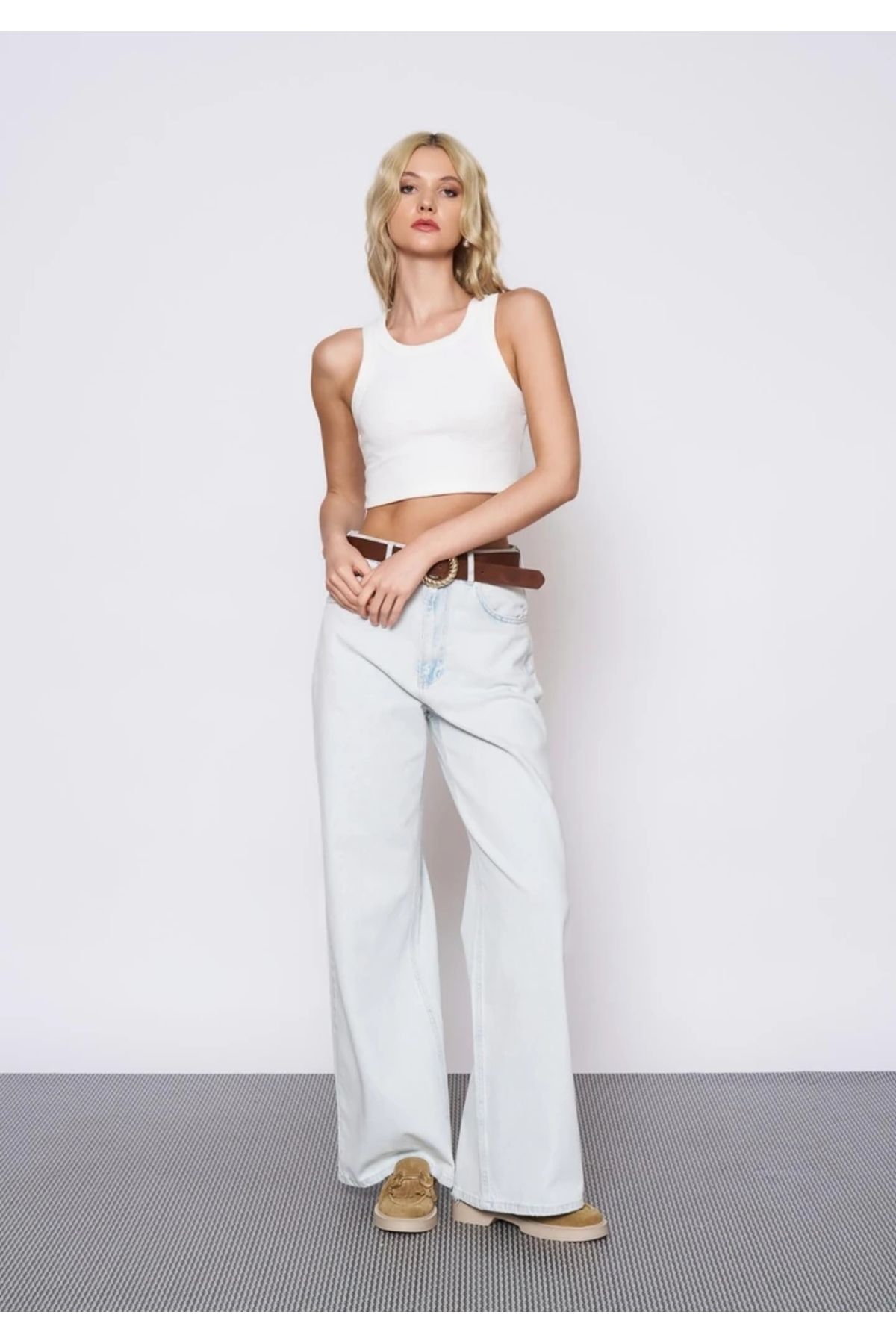 EUROFASHION Açık Mavi Carla Jean