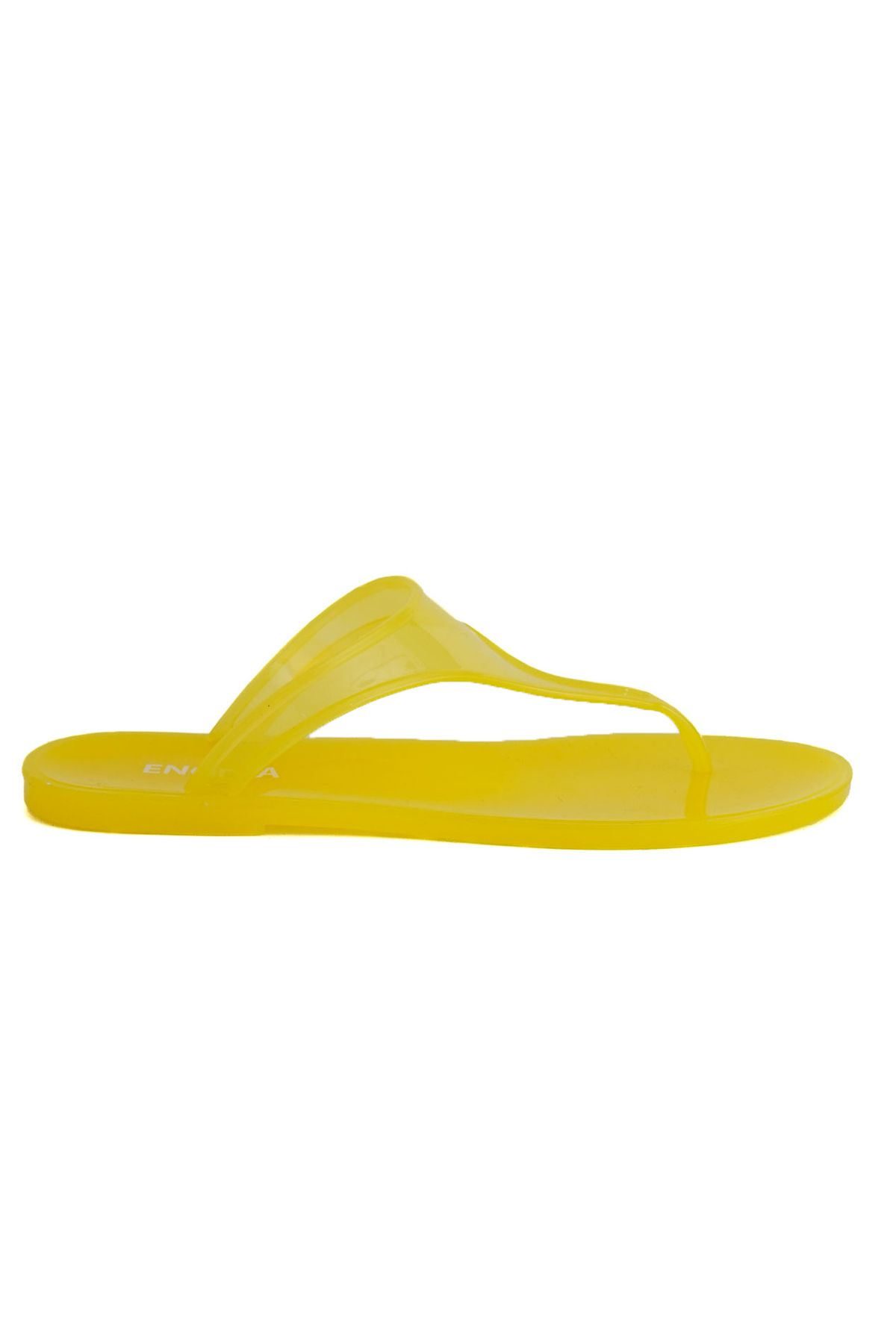 Enodia J-9003-1 SARI JELLY PARMAK ARASI SANDALET