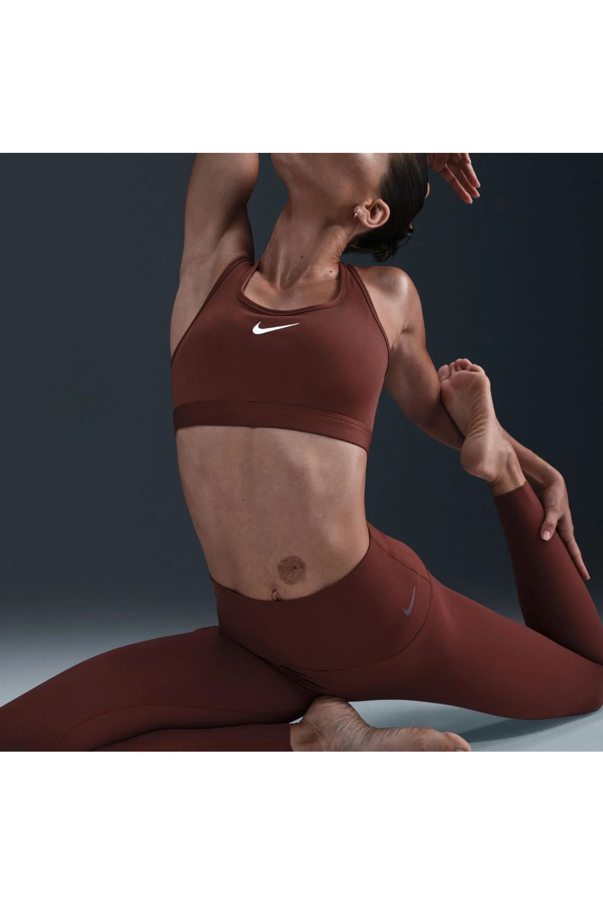 Nike Dri-Fit Zenvy Gentle-Support InfinaSoft High-Waisted Full-Length Training Kadın Tayt
