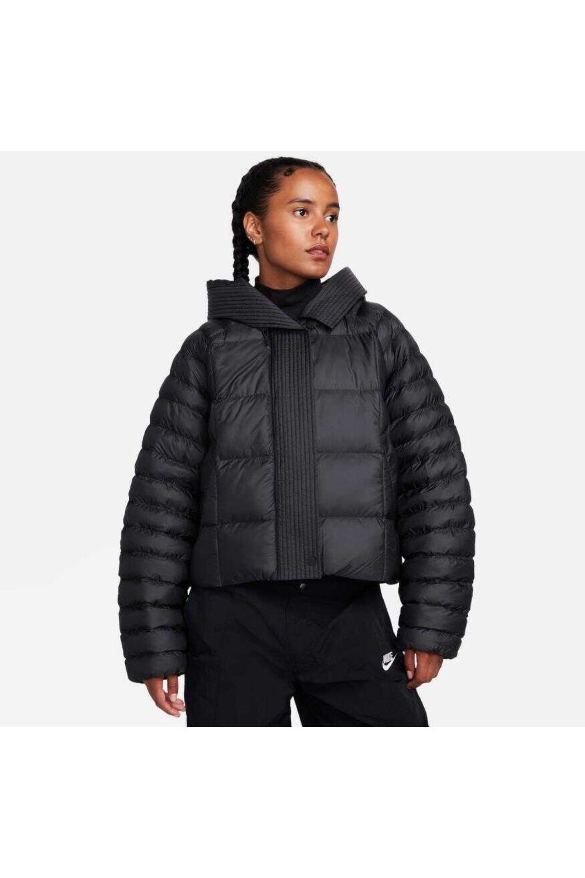Nike Sportswear Therma-Fit Thermoplume® Oversized Swoosh Puffer Kadın Mont KZY SPORT