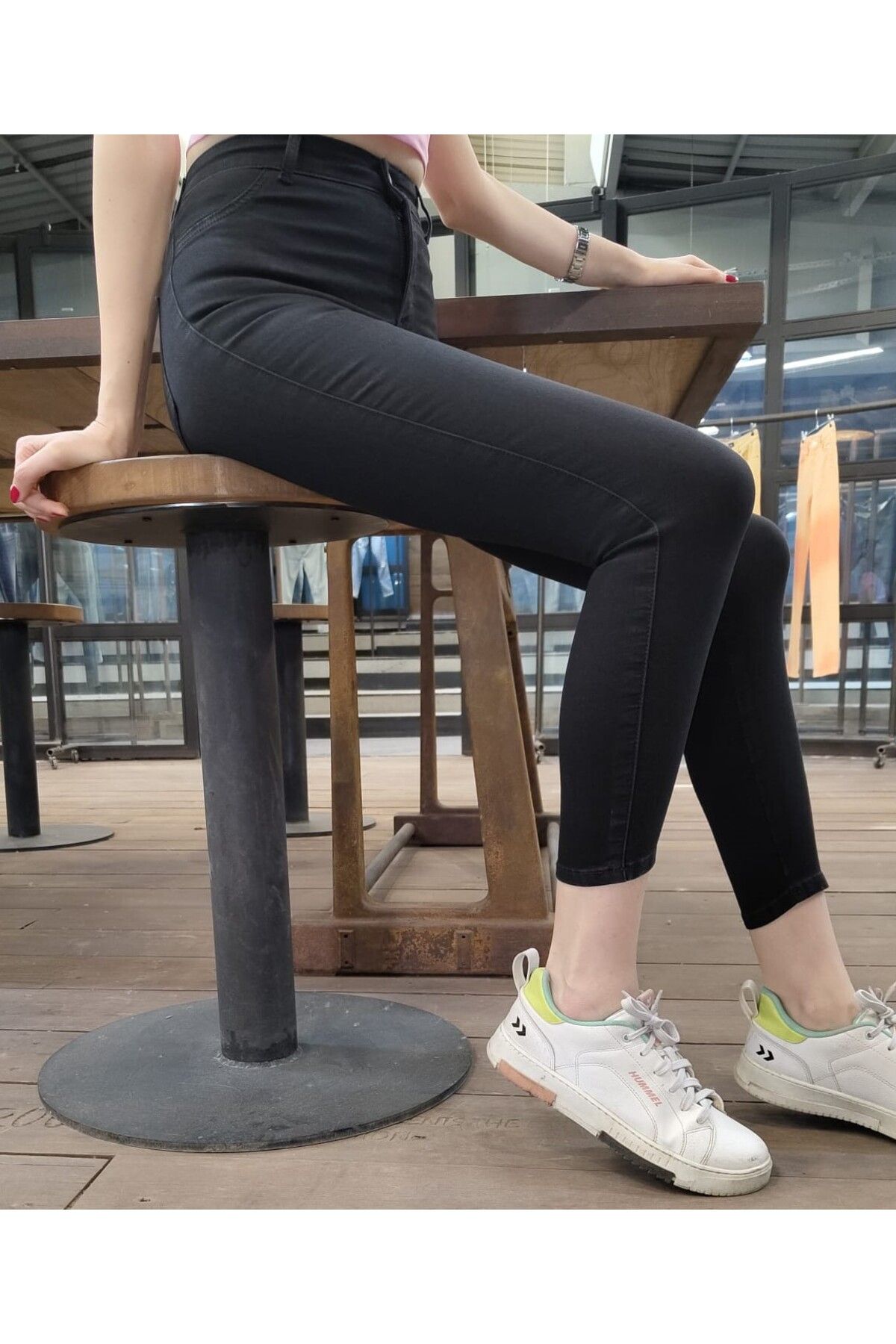 ARTEFIT ALLEBEN STRAİGHT SİYAH PANTOLON