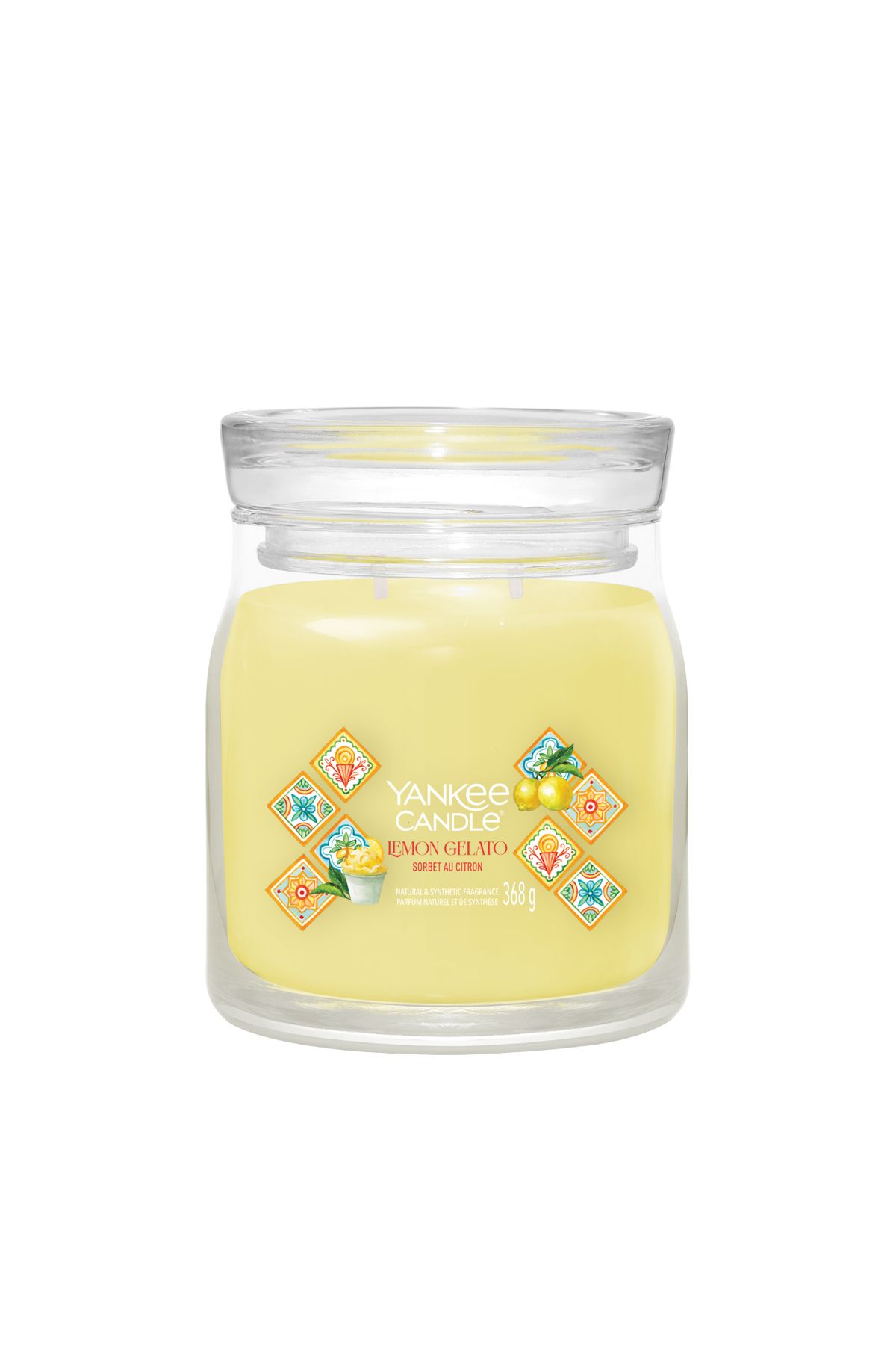 Yankee Candle Lemon Gelato Signature Orta Mum