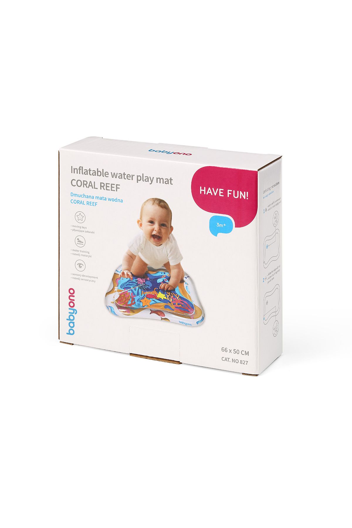 Babyono Saltea De Joacă Gonflabilă Cu Apă Babyono - One Size