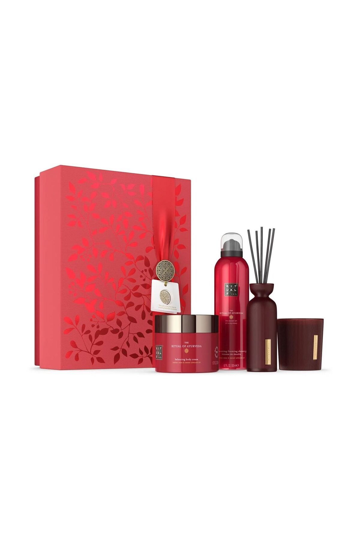 Rituals The Ritual of Ayurveda Büyük Hediye Seti, 4’lü Aromatik Vücut Bakım Seti