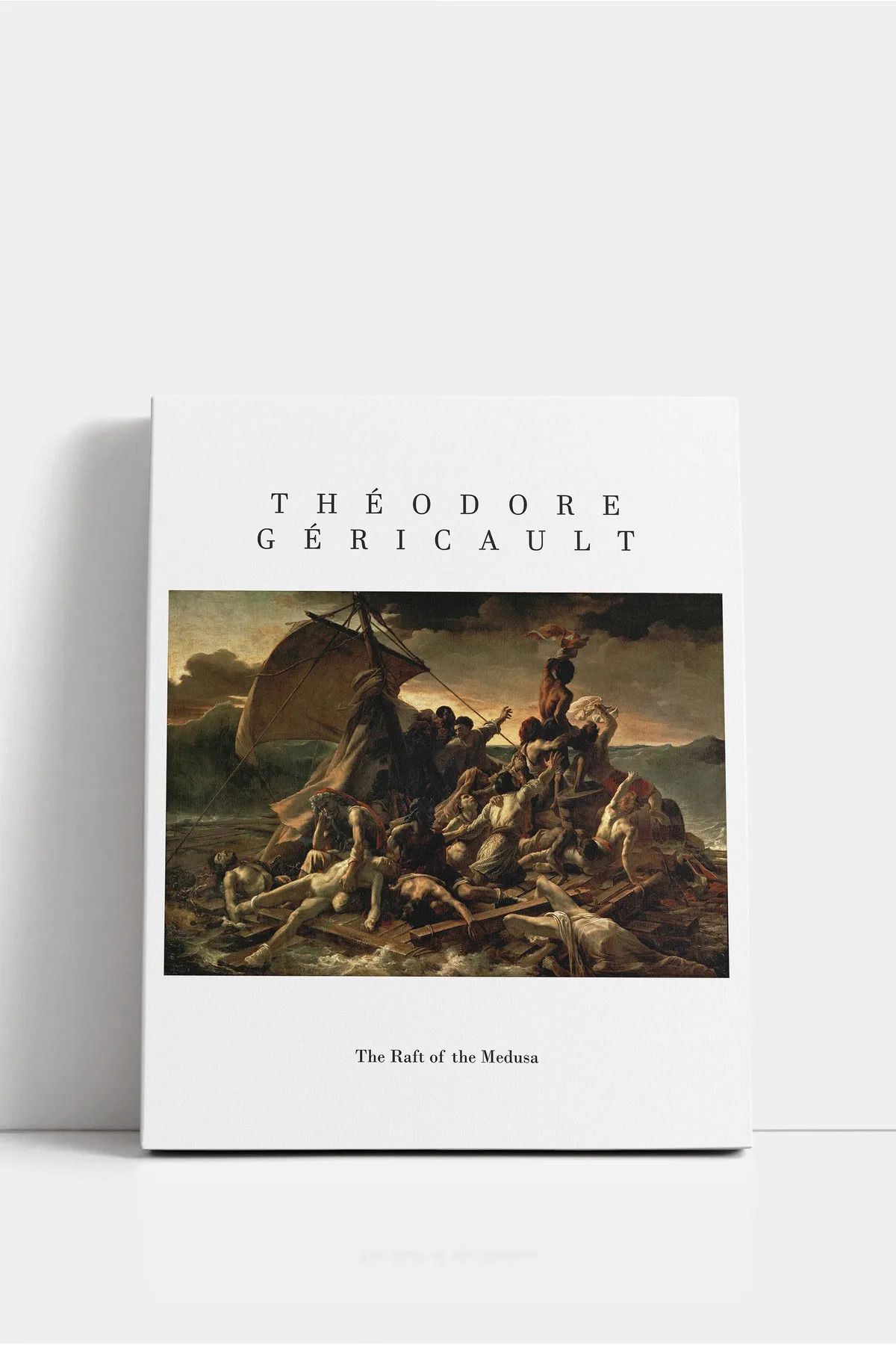 2020 The Raft of the Medusa Kanvas Tablo - Théodore Géricault Sanatsal Duvar Dekoru - Ofis ve Ev Dekor