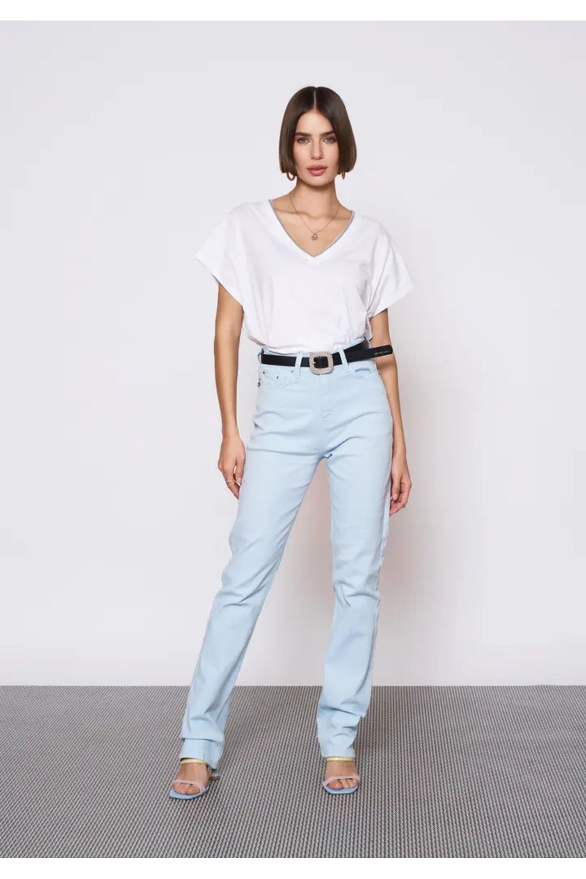 EUROFASHION Bebe Mavi Jessica Denim Pantolon