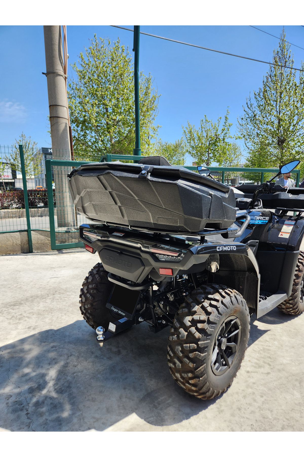 arwic CF MOTO 450 ATV ARKA ÇANTA CF LOGOLU