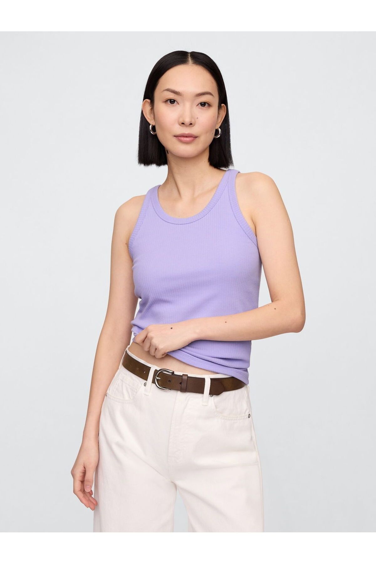GAP Rib Scoop Tank Top
