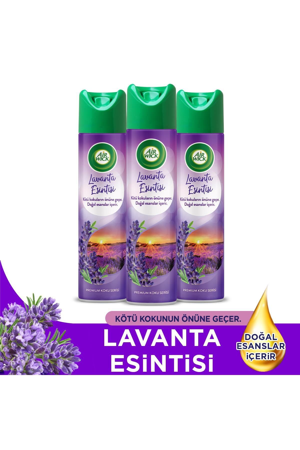 Air Wick Aerosol Lavanta Esintisi 3x300 ml