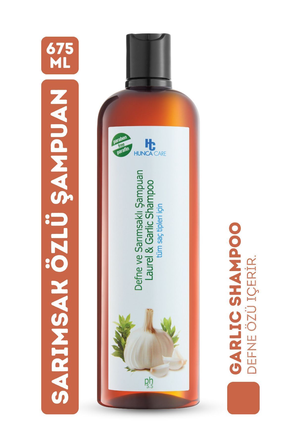 Seddar Collection Hunca Care Defne ve Sarımsaklı Şampuan 675 ml