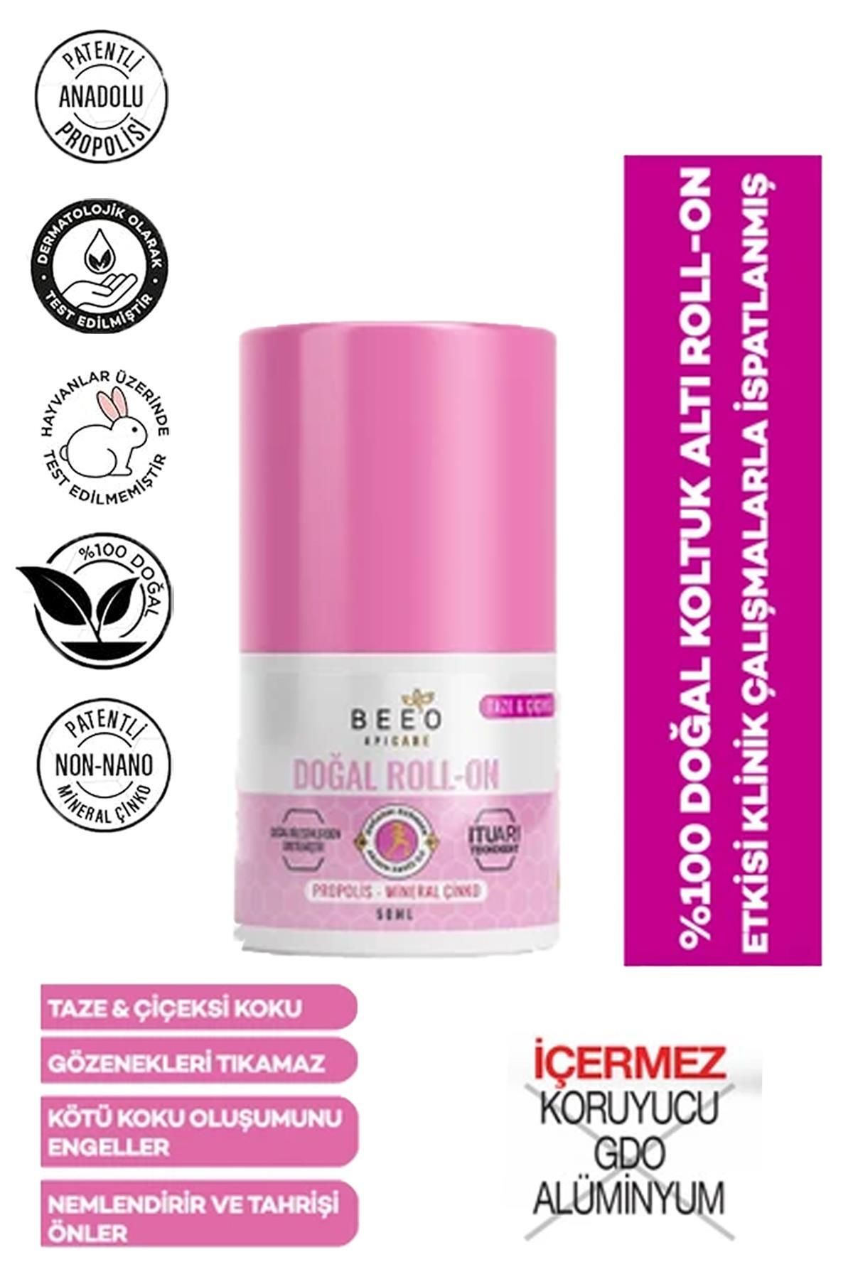 Seddar Collection Bee'o Apicare Propolisli Kadın Roll-On Deodorant 50 ml