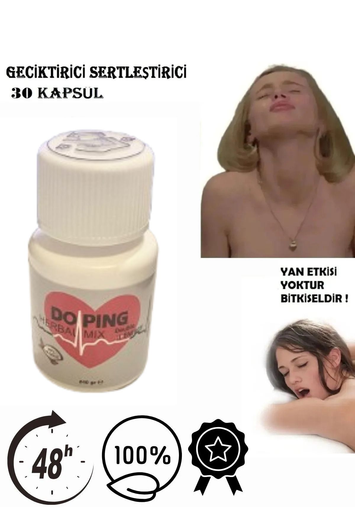 GENERAL Life Doping 30 'Lu Kapsül SertIestırıcı GecIktırıcı Performæns Arttlrıcı Yüksek Kalite Ürün