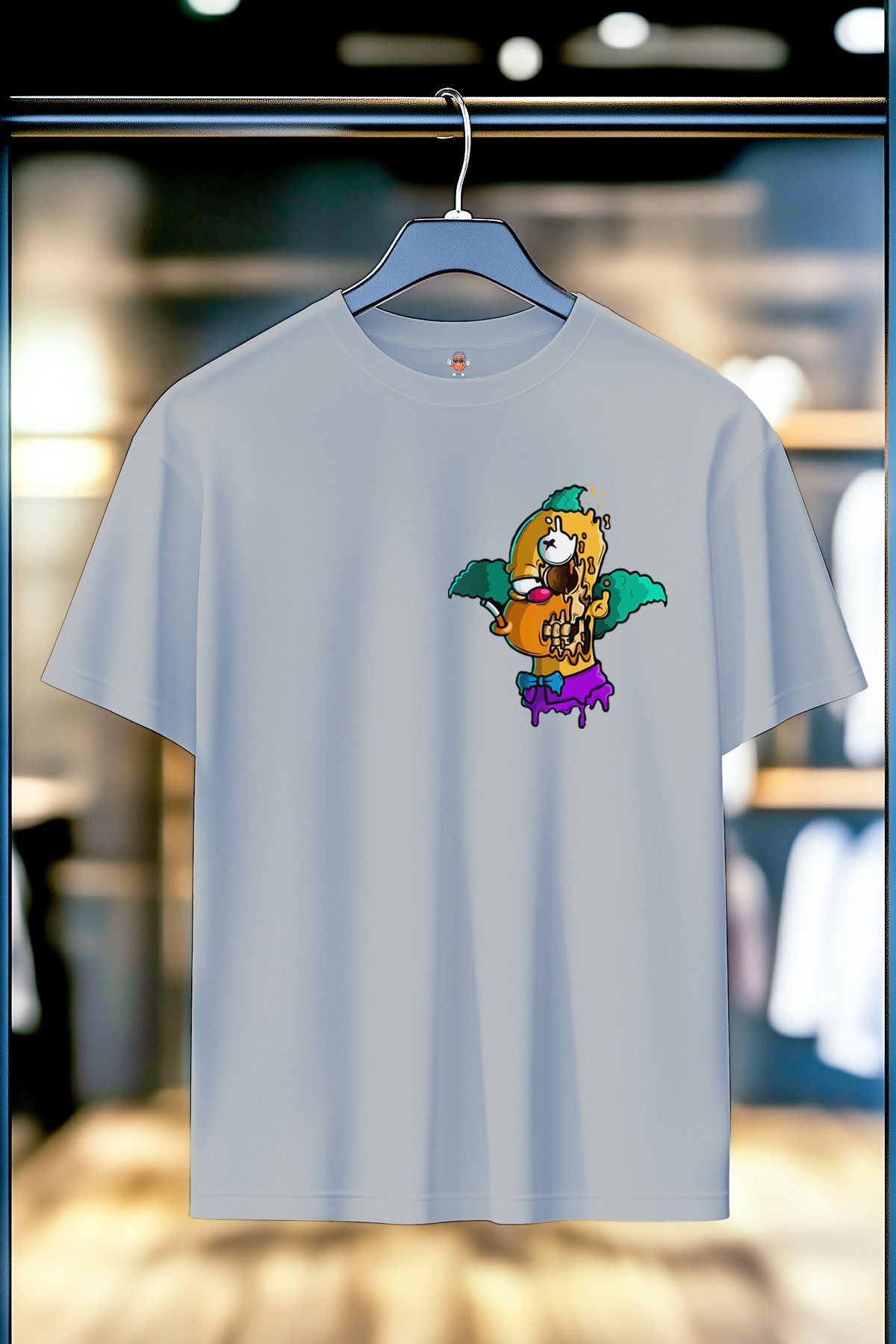 BookOrBook Rotten Circus %100 Pamuk Premium Kalite Sırt Baskılı T-Shirt
