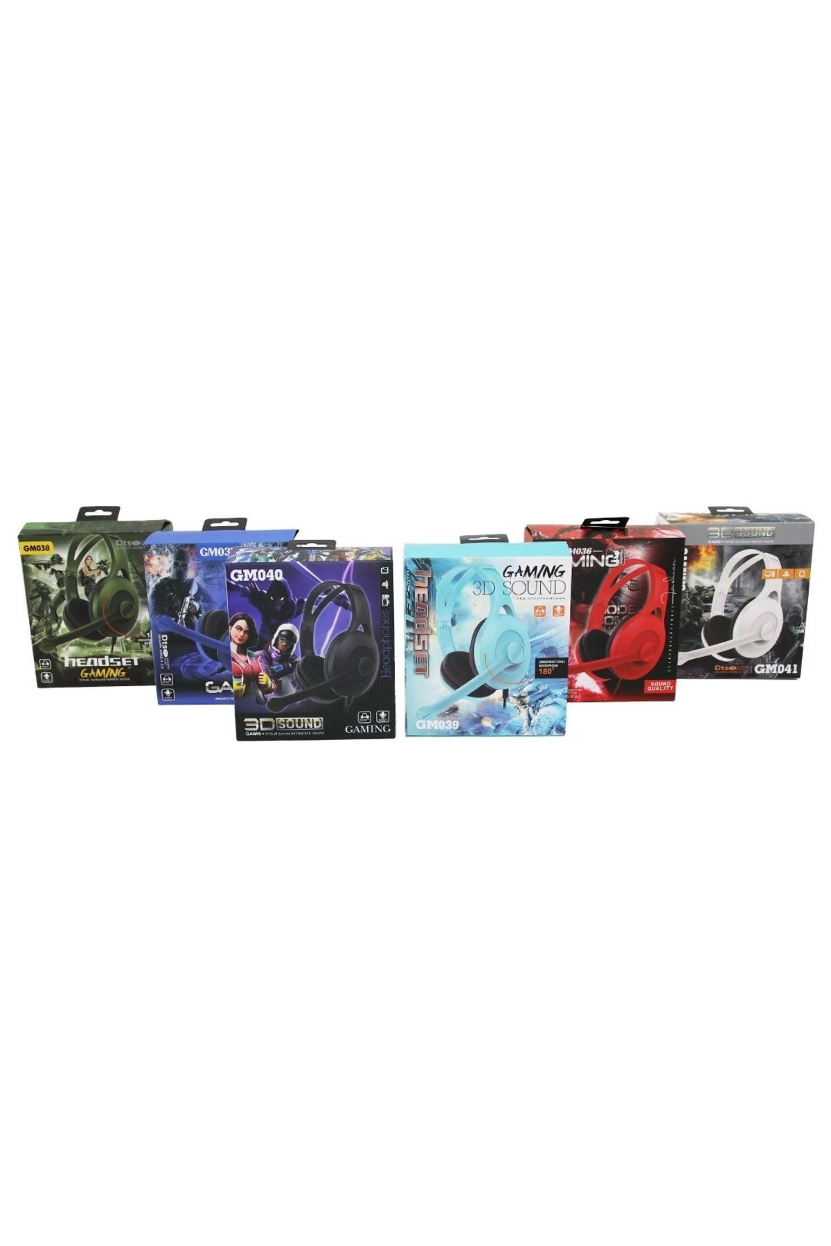 İnnMerry OYUNCU KULAKLIK YANDAN MİKROFON 180° 1.5MT İPLİ KABLO- 3D SOUND PL-3016 (5047)