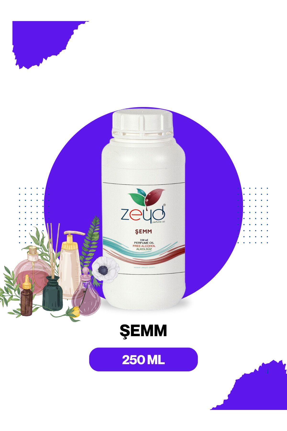 zeyd Şemm Litrelik 250 ml