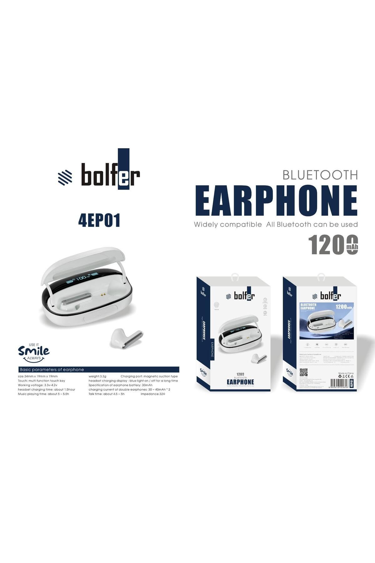 bolfer Bluetooth Kulaklık & BLUETOOTH EARPHONE