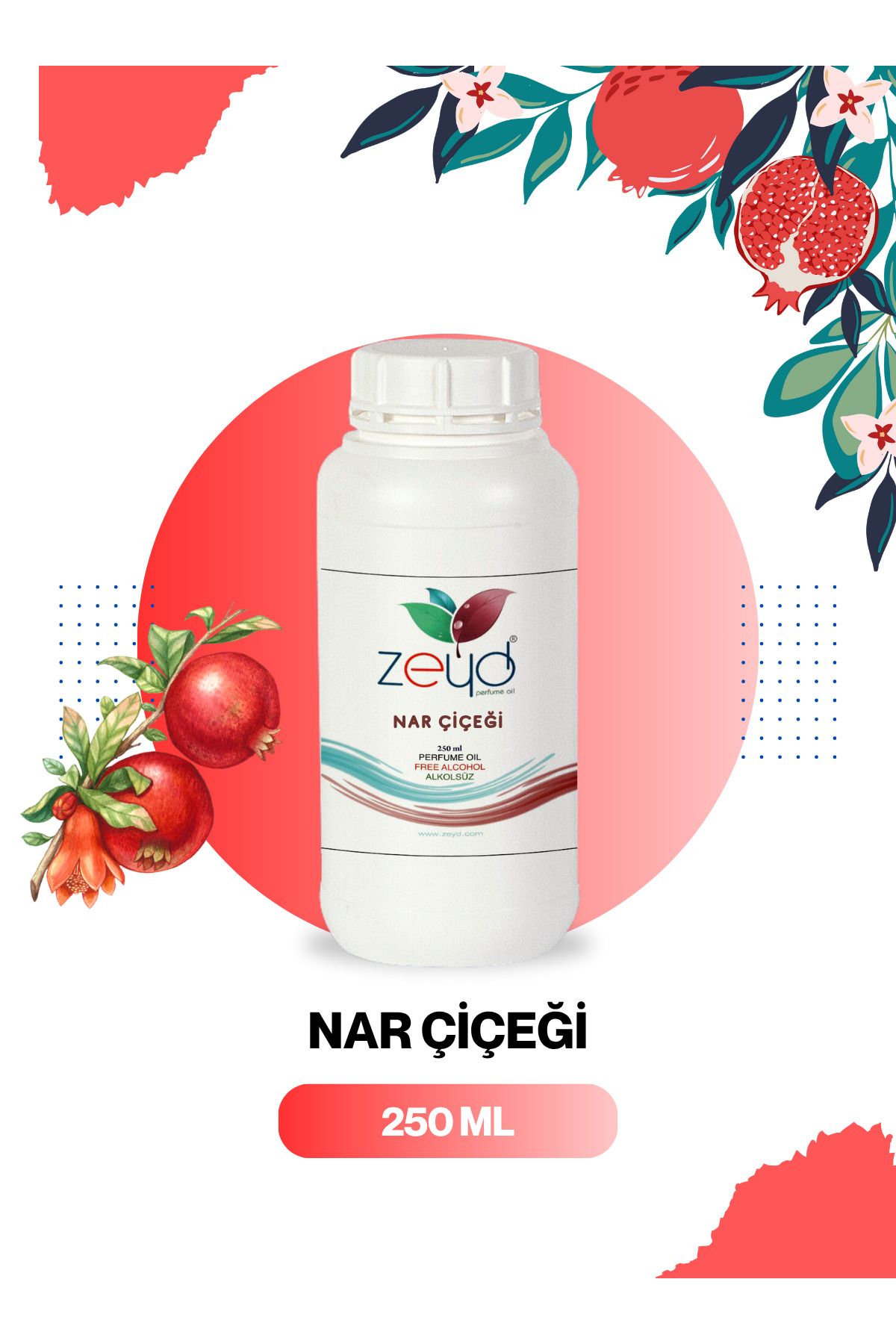 zeyd Nar Çiçeği Litrelik 250 ml