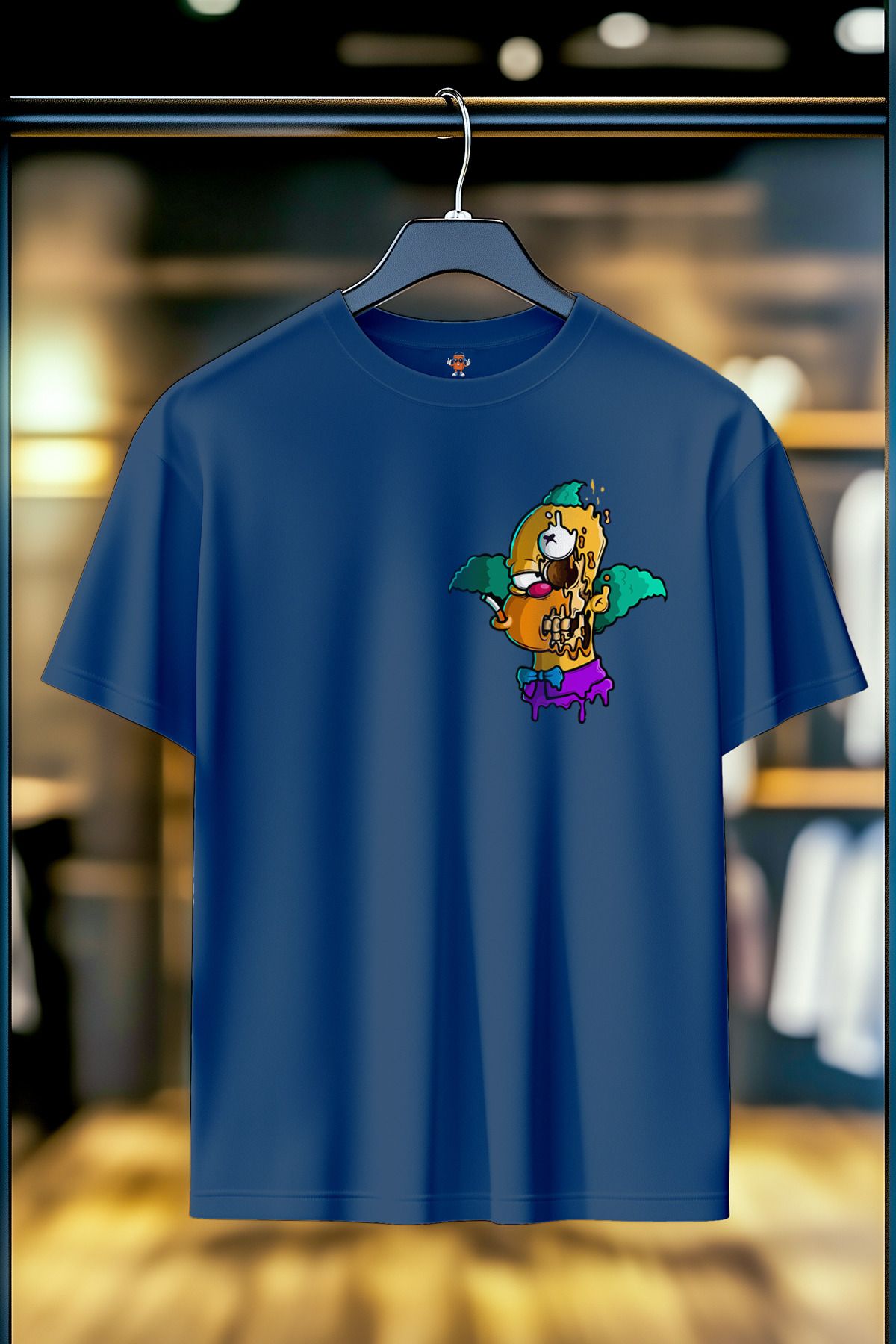 BookOrBook Rotten Circus %100 Pamuk Premium Kalite Sırt Baskılı T-Shirt